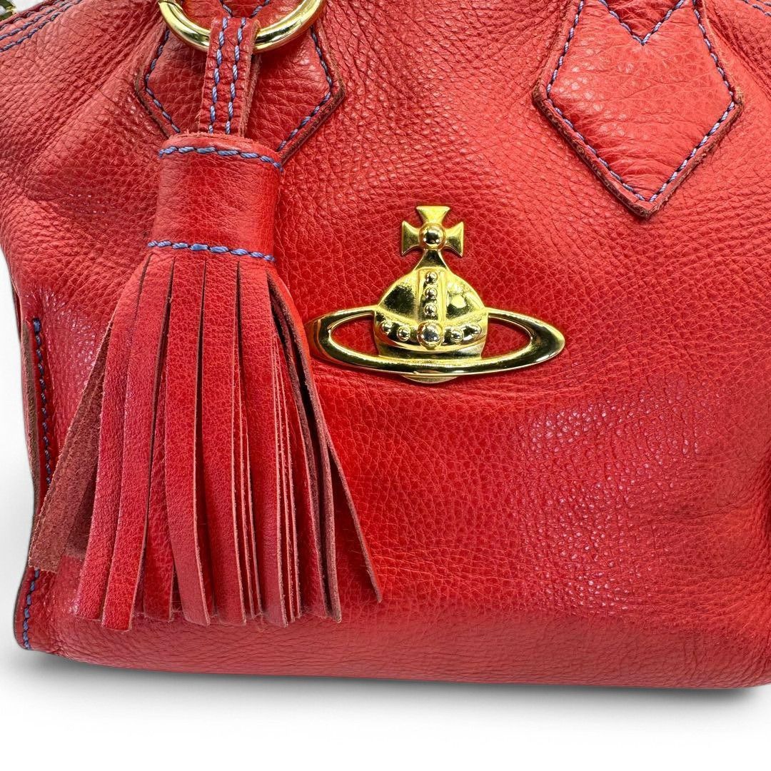 Vivienne Westwood Vivienne Westwood - Gold Orb Handbag Leather Hardware Size ONE SIZE - 6 Thumbnail
