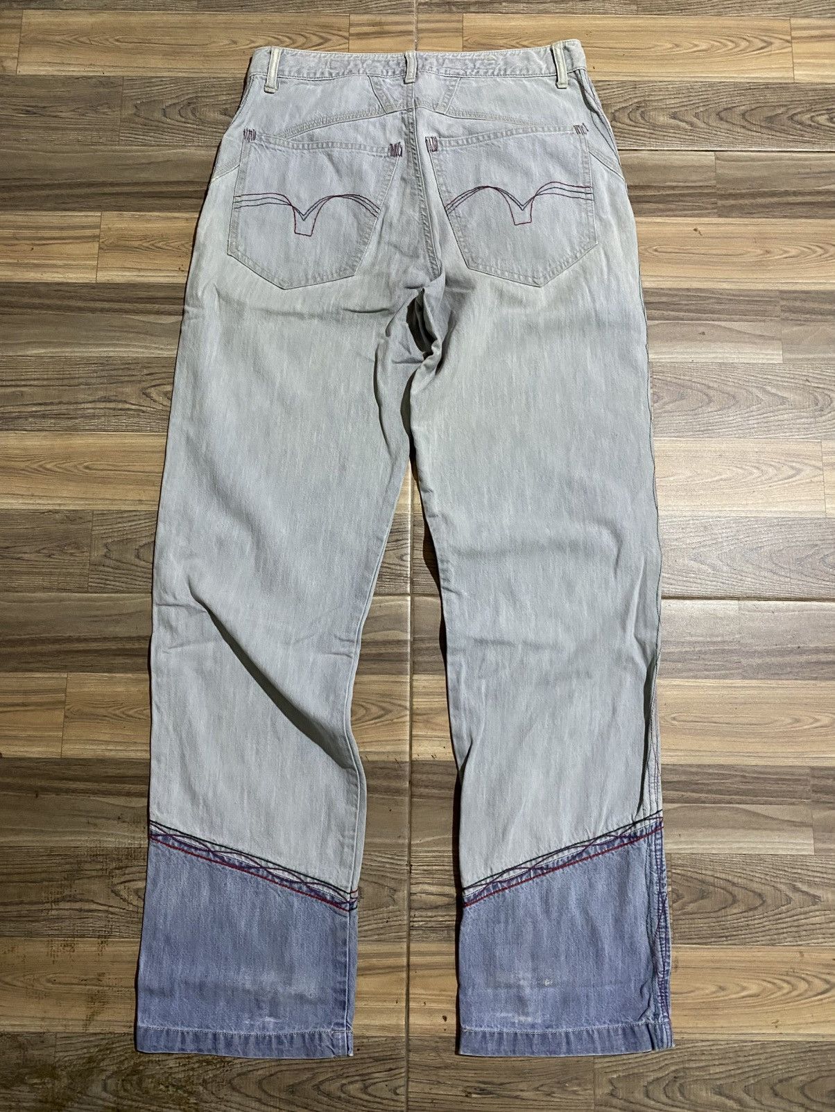 Japanese Brand × Marithe + Francois Girbaud VINTAGE MARITHE FRANCOIS GIRBAUD JEANS Size US 30 / EU 46 - 10 Thumbnail