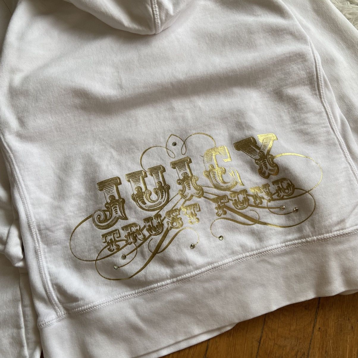 Juicy Couture 📌 Vintage Cutie Juicy Couture Y2K Zip-Hoodie Size L / US 10 / IT 46 - 15 Thumbnail