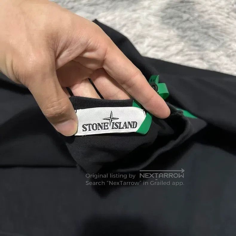 Stone Island Stone Island Round neck sweater basic sweater black XL cod Size US XL / EU 56 / 4 - 4 Thumbnail