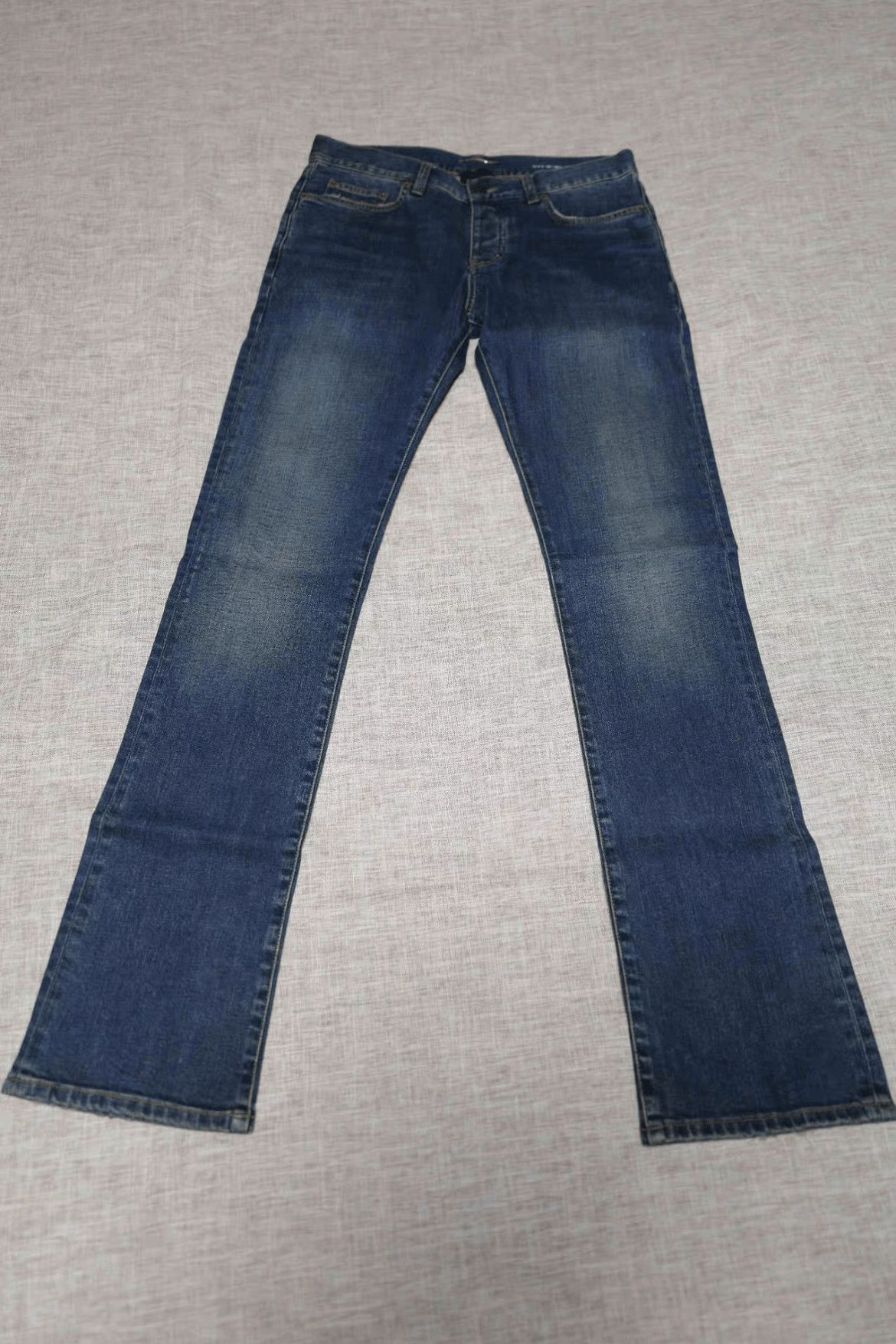 Laurent Yves Saint コットン　フレアトラウザーズ 1990s
