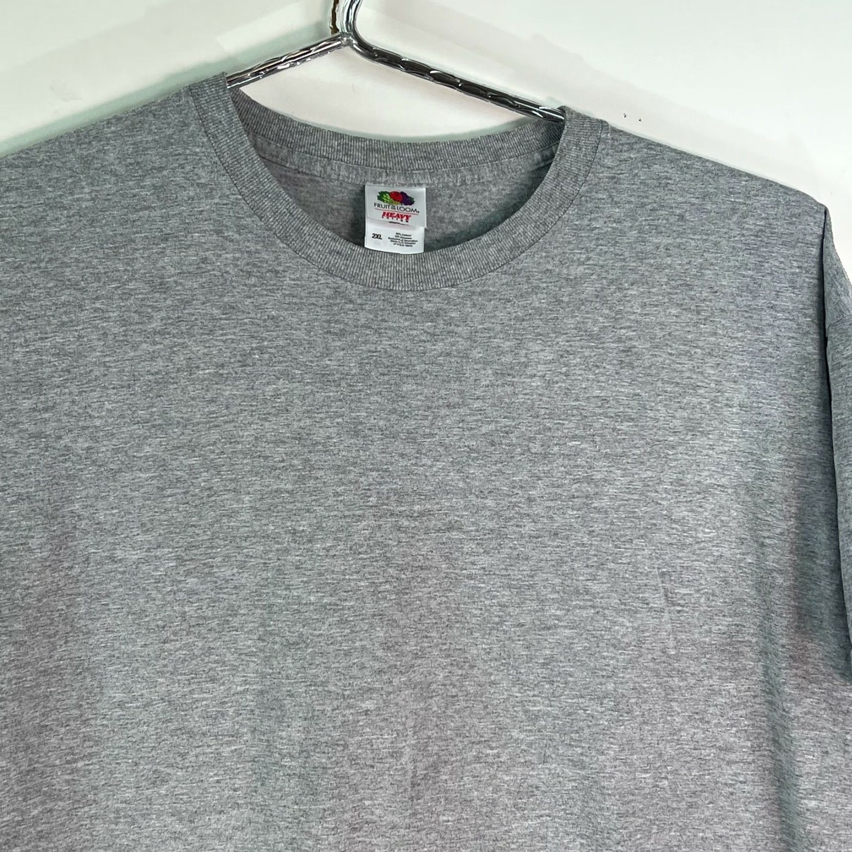 Fruit Of The Loom Fruit Of The Loom Mens Gray T Shirt 2XL When I Snap You'll Be The First To Go! Funny Graphic Crew Neck Short Sleeve 90% Cotton 10% Polyester Regular Size US XXL / EU 58 / 5 - 4 Thumbnail