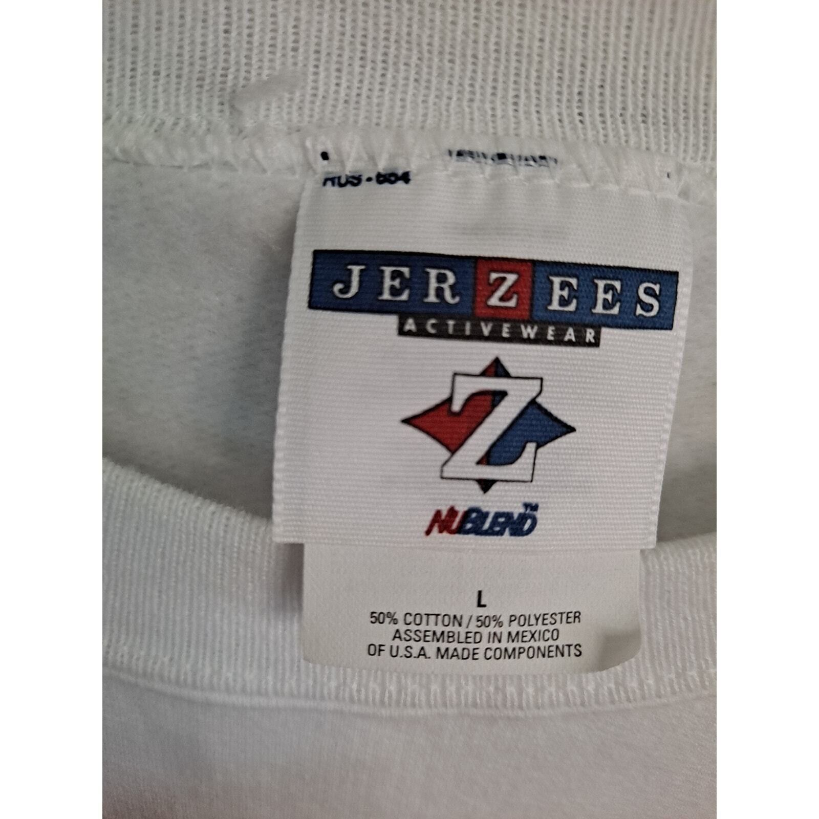 Jerzees Vintage The Country Crew Embroidered on Front Sweatshirt Siz Size US L / EU 52-54 / 3 - 4 Thumbnail