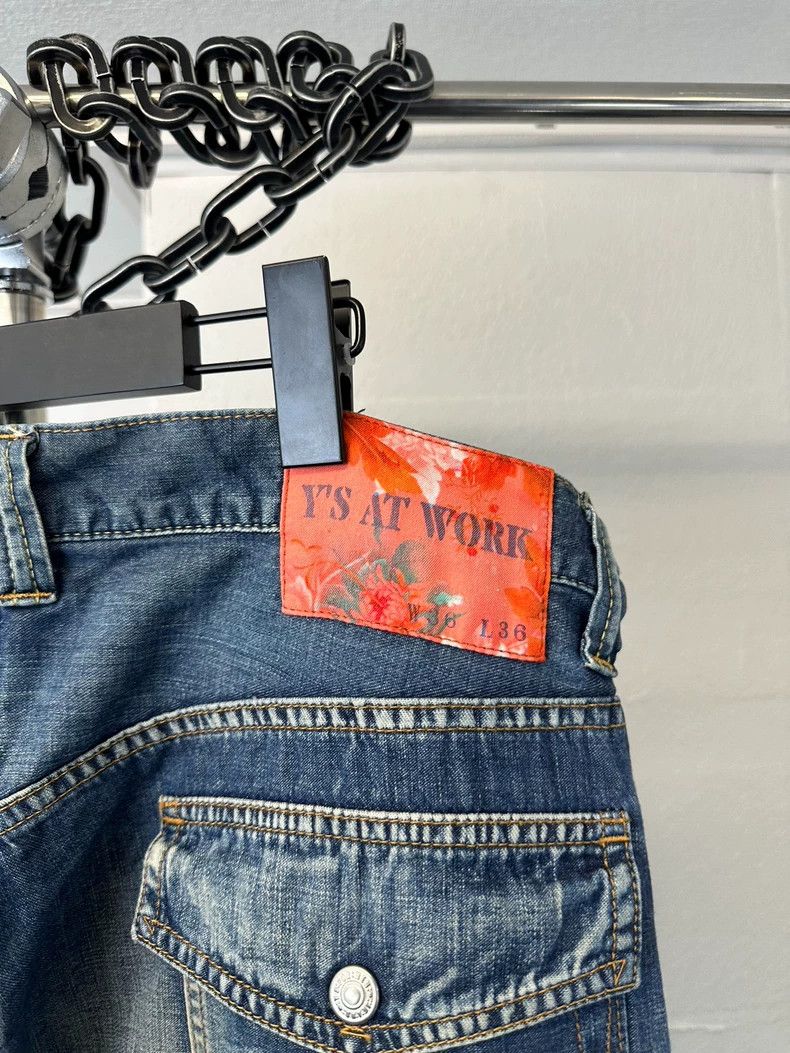 Yohji Yamamoto Yohji yamamoto size 3 Washed stamen jeans 2502-Nextarrow Size US 30 / EU 46 - 6 Thumbnail