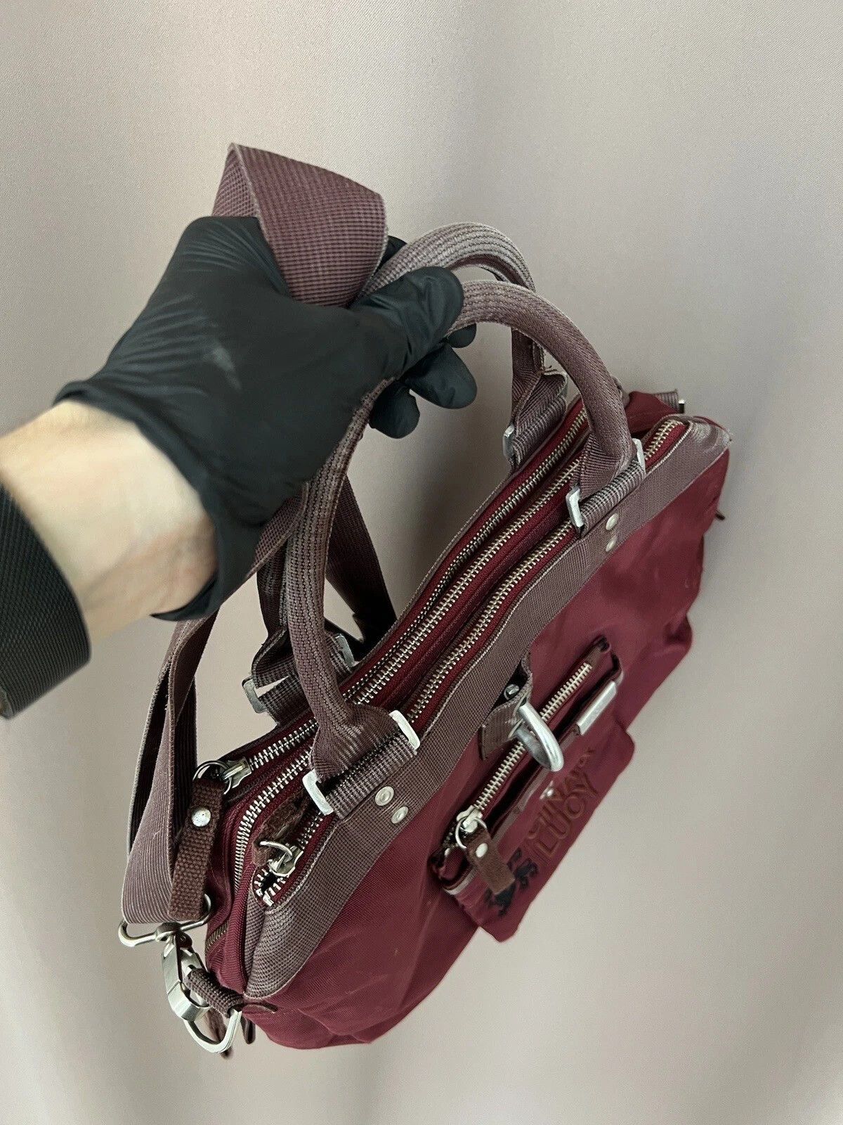 George Gina & Lucy George Gina & Lucy "Miss Perfect" Large Burgundy Bag GGL Size ONE SIZE - 6 Thumbnail
