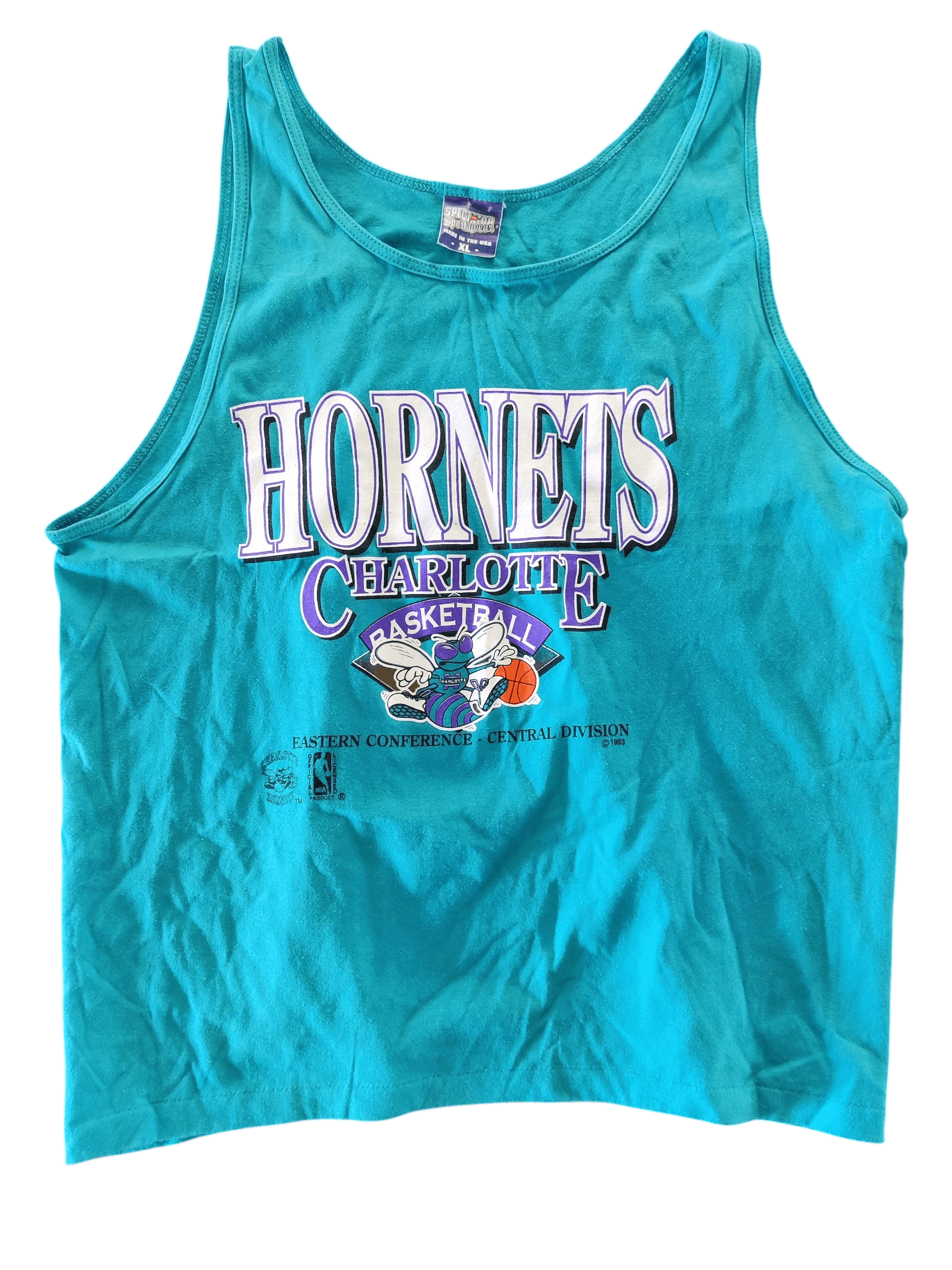 Vintage Spectator Charlotte Hornets NBA Tank Top Vintage 1993 XL Size US XL / EU 56 / 4 - 1 Thumbnail