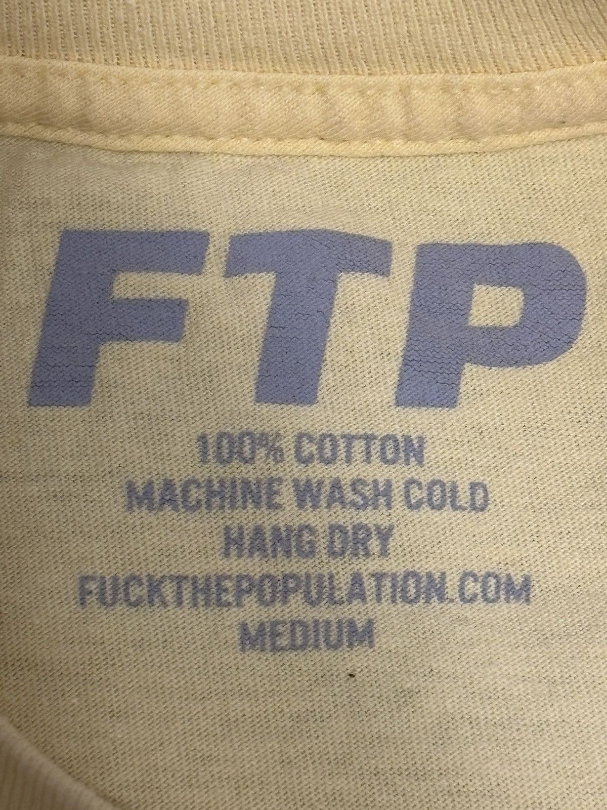 Fuck The Population FTP Bad Guys Tee Size US M / EU 48-50 / 2 - 4 Thumbnail