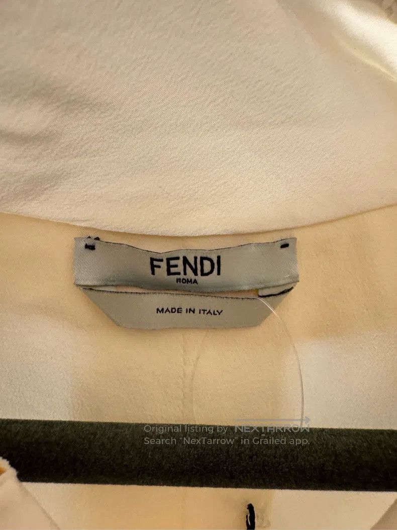 Fendi Fendi Silky white shirt Size XS / US 0-2 / IT 36-38 - 3 Thumbnail