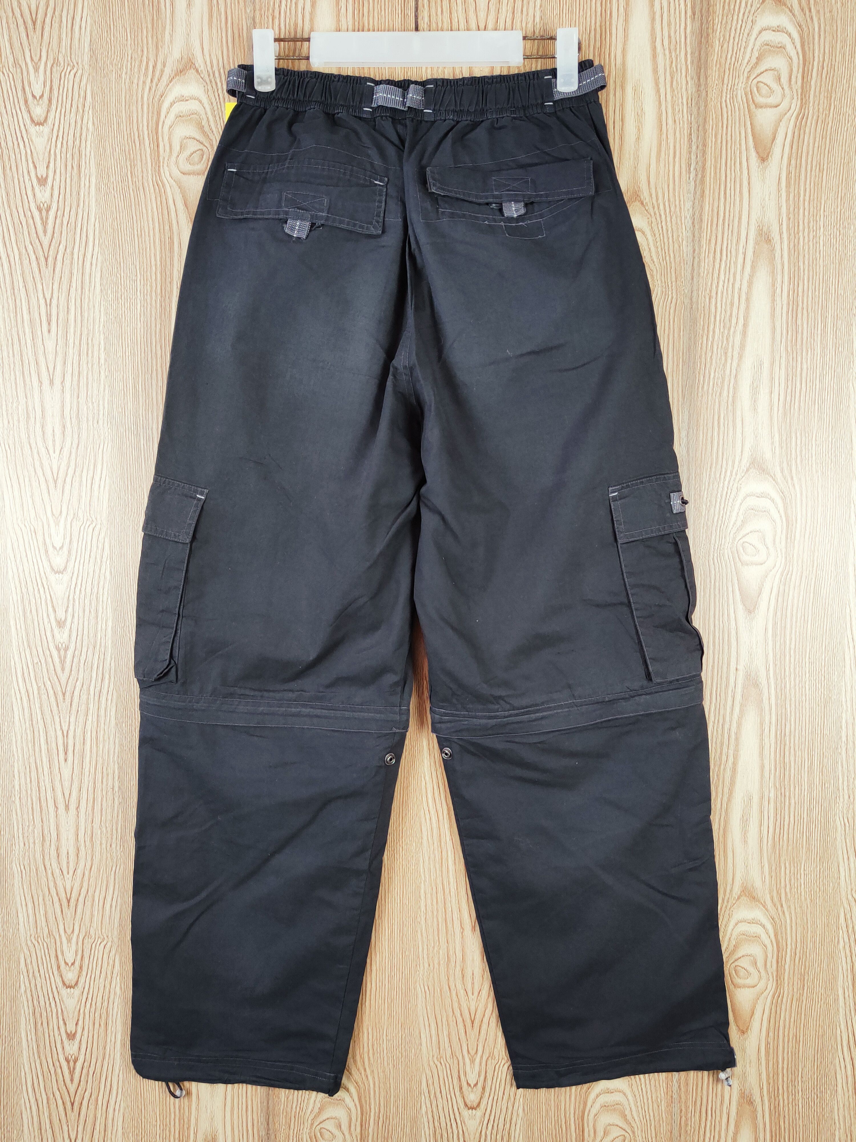 Japanese Brand Japanese Brand Black Multipocket Sweatpants #W635 Size US 30 / EU 46 - 8 Thumbnail