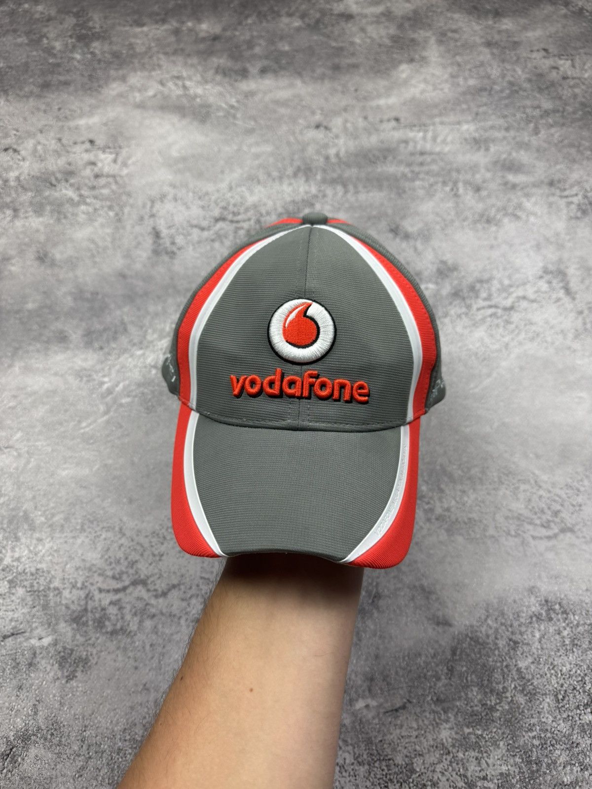 Malcolm McLaren Vintage Vodafone McLaren Mercedes F1 Racing Cap Hat MP4-27 Size ONE SIZE - 3 Thumbnail