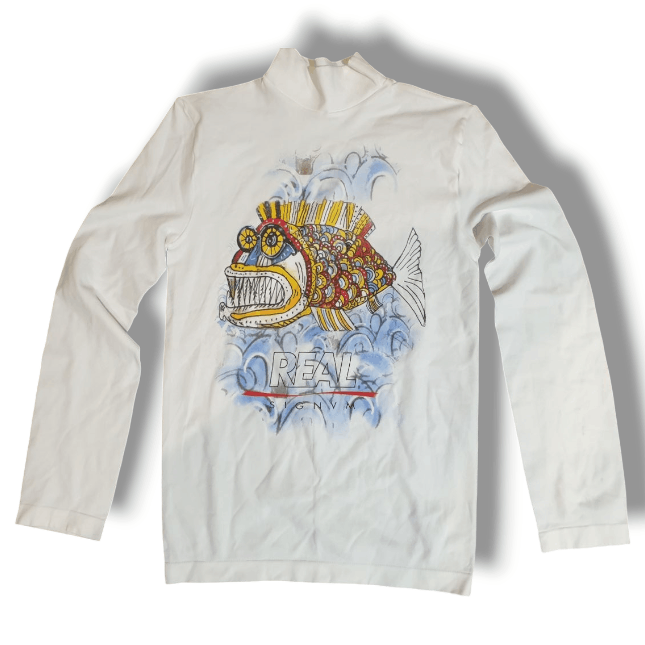 Other White printed long sleeve sz S Mock neckline Size S / US 4 / IT 40 - 1 Thumbnail