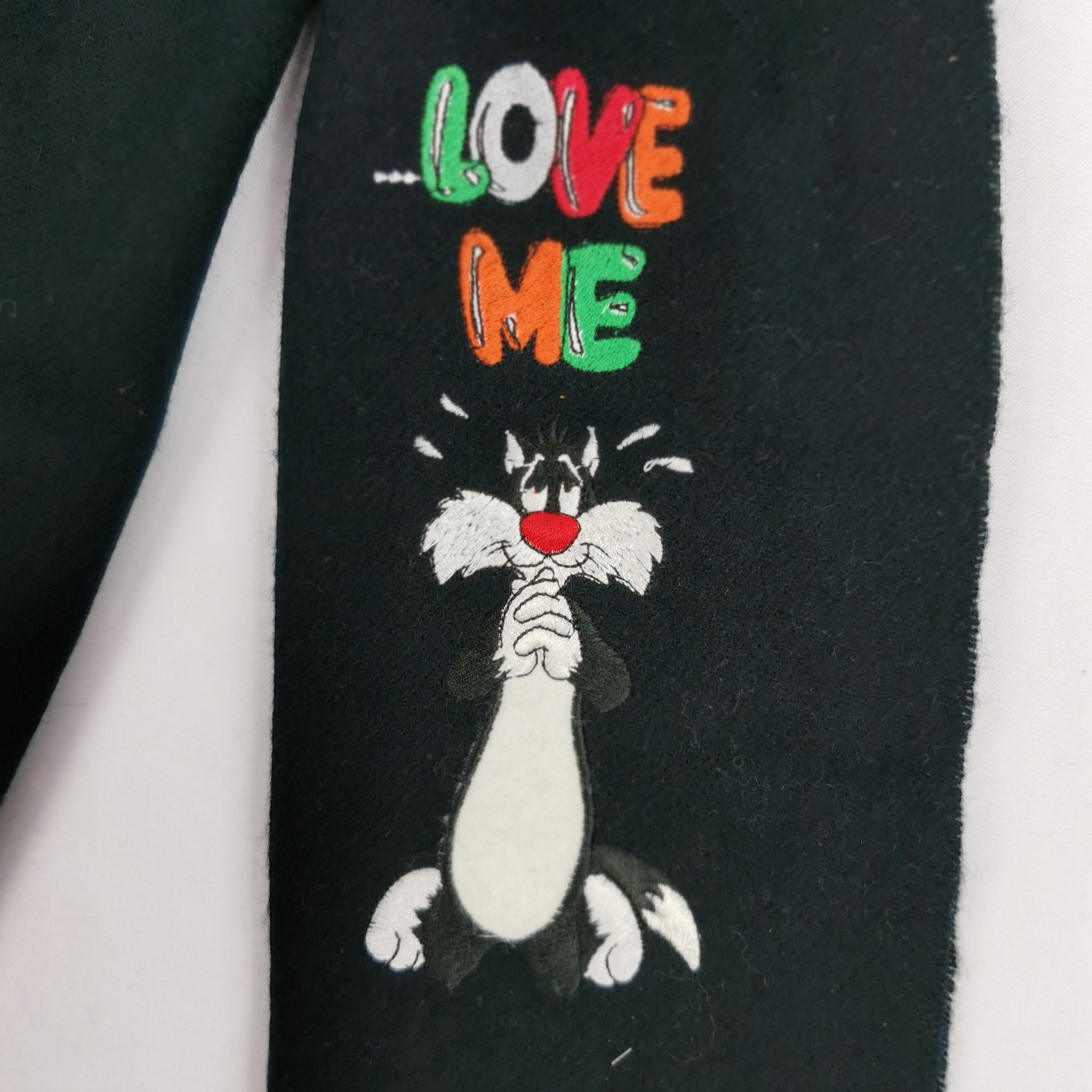 Cartoon Network Vintage Looney Tunes Scarf Warner Bros Muffler Scarves Size ONE SIZE - 3 Thumbnail