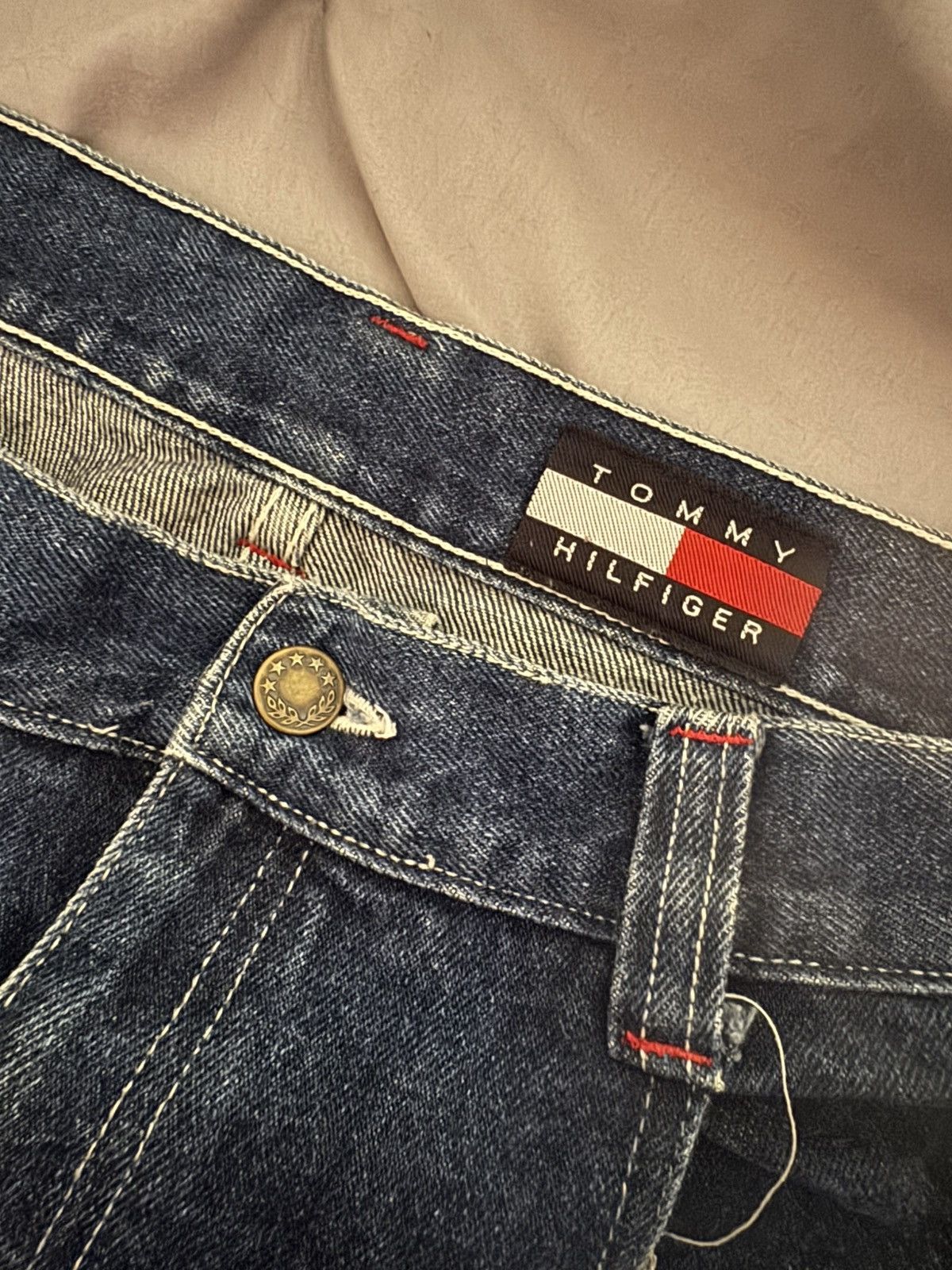 Tommy Hilfiger × Vintage Vintage Big Logo Tommy Hilfiger Jeans Size US 34 / EU 50 - 3 Thumbnail