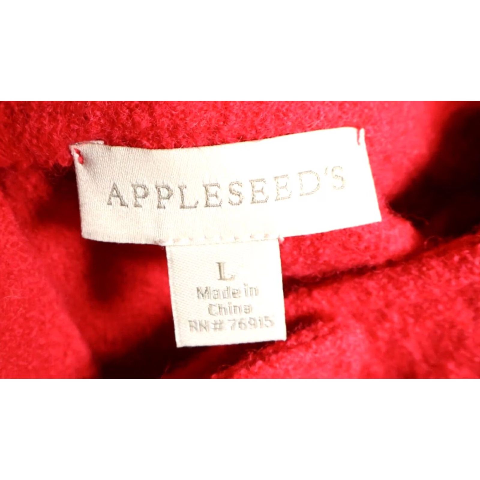 Vintage VINTAGE Appleseed's Wool Jacket Women Large Red Beige Stripe Snap Button Unlined Knit Short Sleeve? Size L / US 10 / IT 46 - 3 Thumbnail