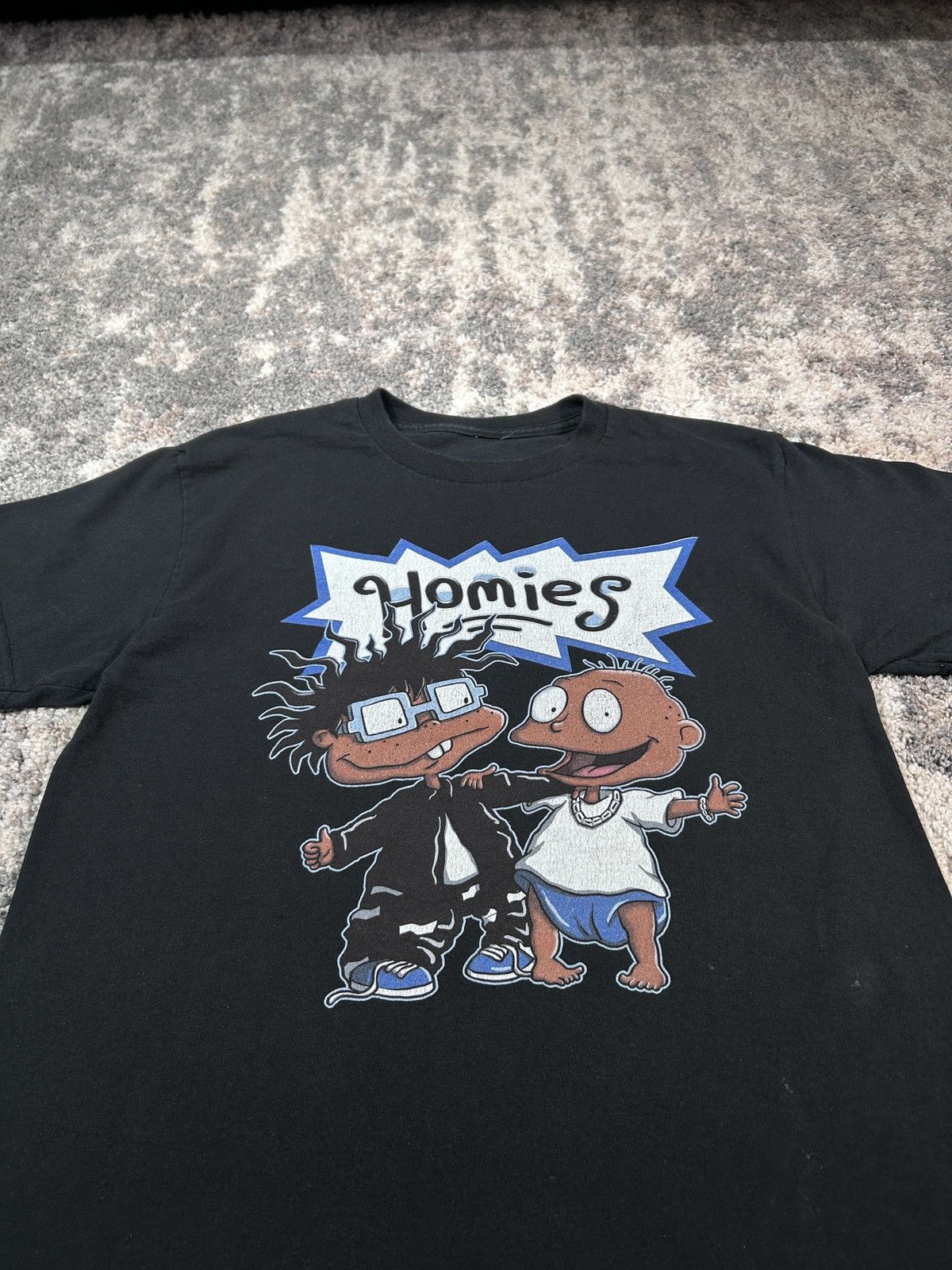 Cartoon Network × Nickelodeon × Vintage Vintage Nickelodeon Rugrats Homies t shirt Size US M / EU 48-50 / 2 - 5 Thumbnail