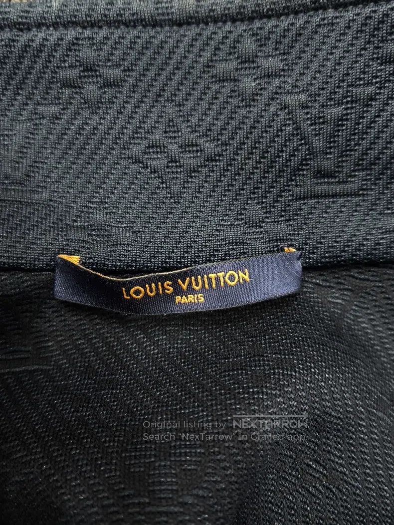 Louis Vuitton Louis Vuitton Dark Embossed Floral Zipper Jacket Size US XS / EU 42 / 0 - 4 Thumbnail