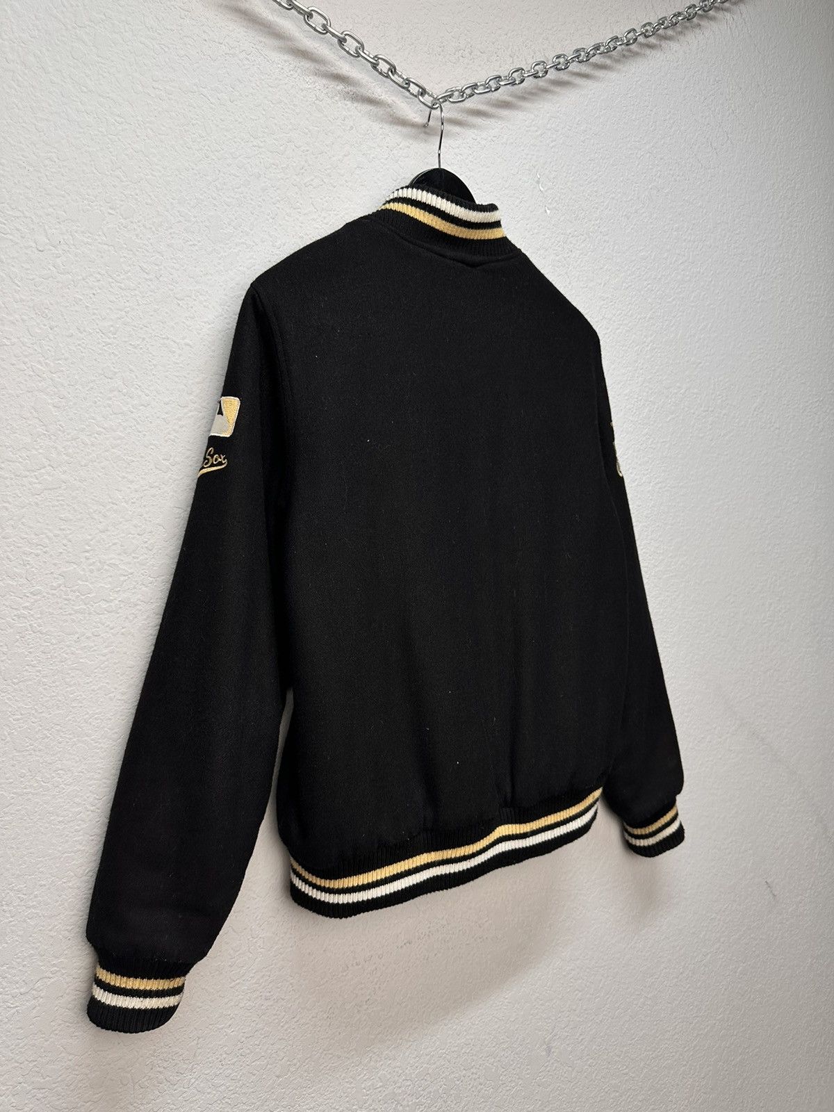 MLB Whitesox Cooperstown Majestic Varsity Bomber MLB Wool Jacket Size US S / EU 44-46 / 1 - 15 Thumbnail