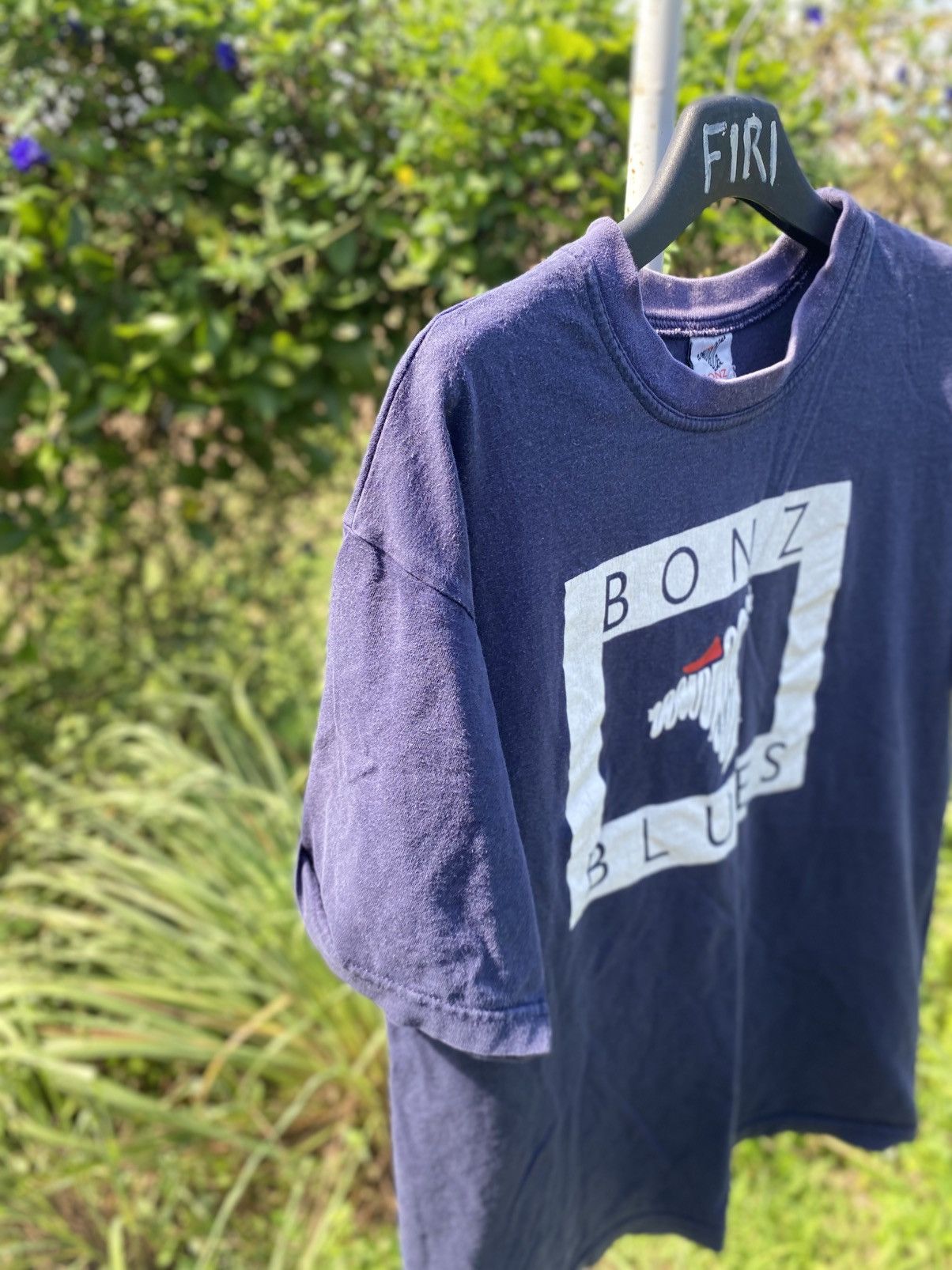 Vintage Bonz Blues Tshirt Size US L / EU 52-54 / 3 - 4 Thumbnail