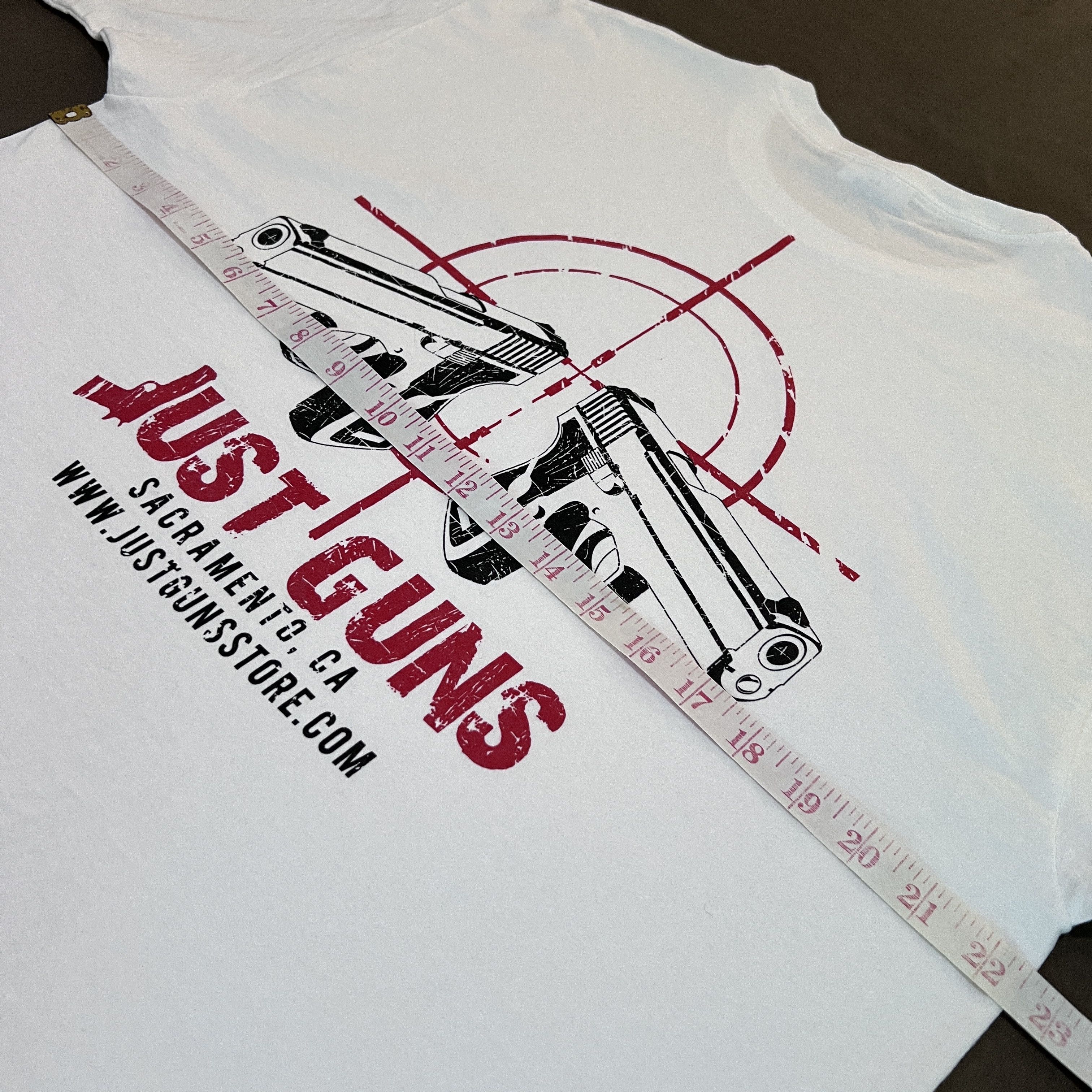 Vintage Vintage Y2K Just Guns Promo Tee XL 911 Size US XL / EU 56 / 4 - 6 Thumbnail