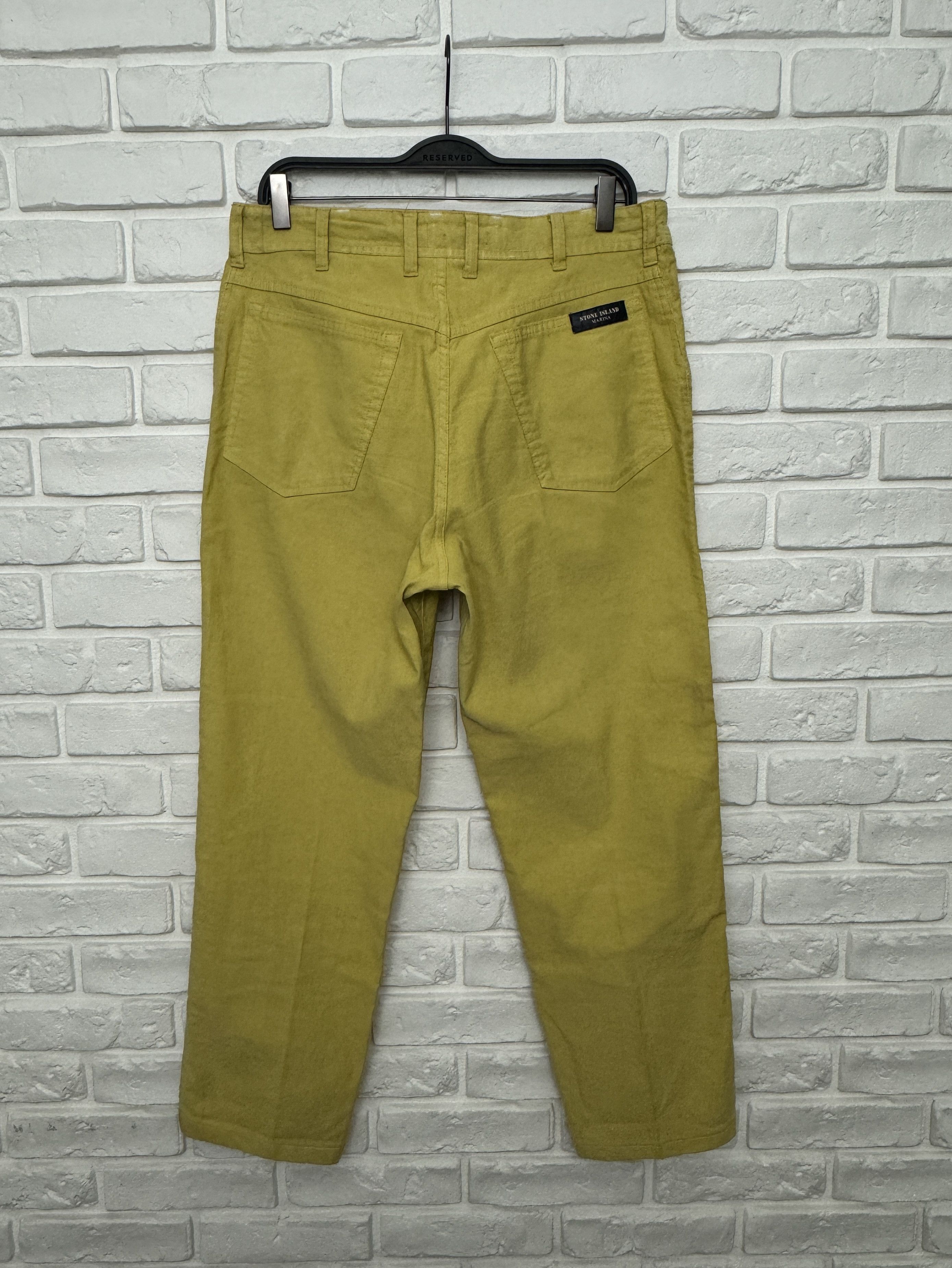 Stone Island Rare Stone Island Marina 1995 Casual Pants Denim Trousers 46 Size US 30 / EU 46 - 1 Thumbnail