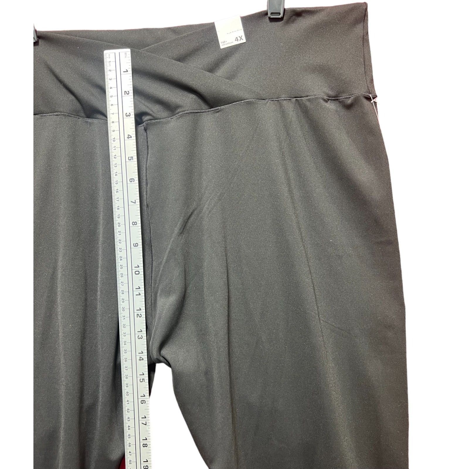 Other Rue + - Women's Smooth Stretch Leggins - Black - 4X Size 40" / US 18 - 5 Thumbnail