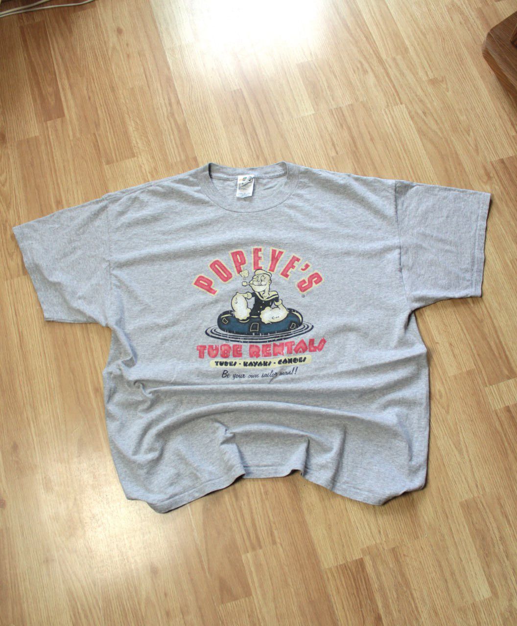 Universal Studios 🔥 Popeye Universal Studios Cartoon 90s T Shirt USA Vintage Size US XL / EU 56 / 4 - 1 Thumbnail