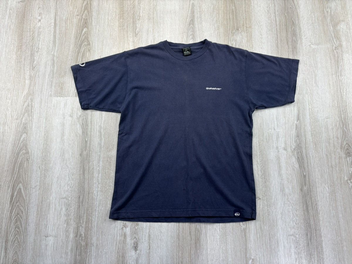 Quiksilver × Vintage Mens vintage t shirt Quiksilver Size Small Size US S / EU 44-46 / 1 - 1 Thumbnail