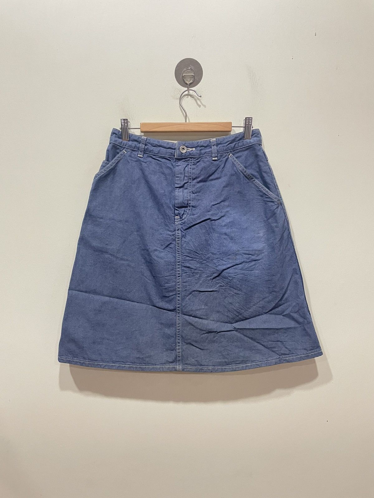Margaret Howell Margaret Howell Denim mini skirt Size 28" / US 6 / IT 42 - 1 Thumbnail
