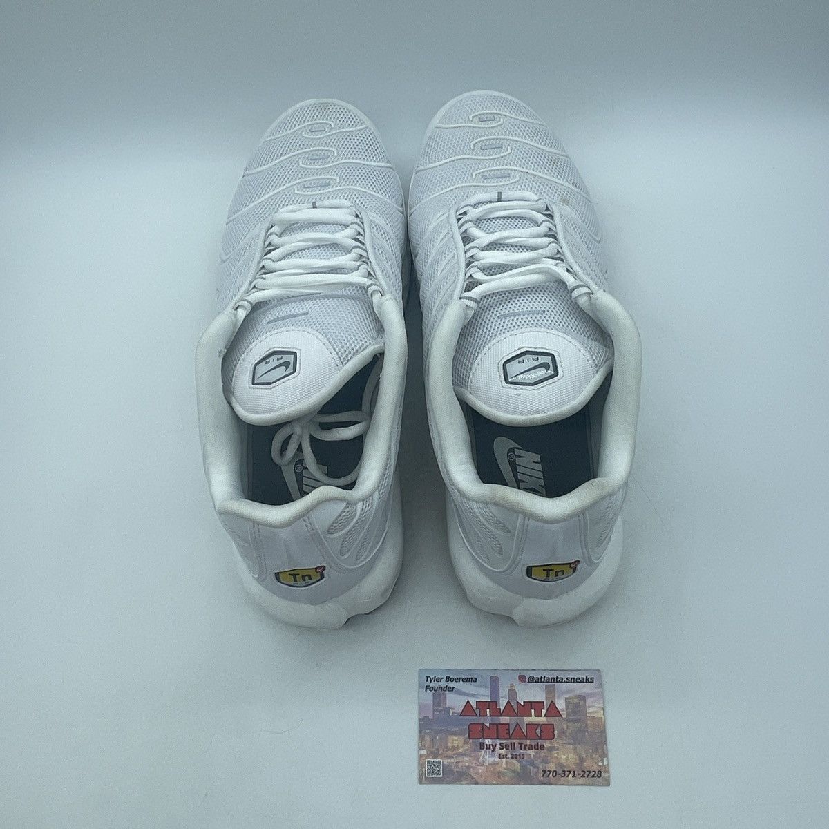 Nike Air max plus white Size US 9.5 / EU 42-43 - 6 Thumbnail