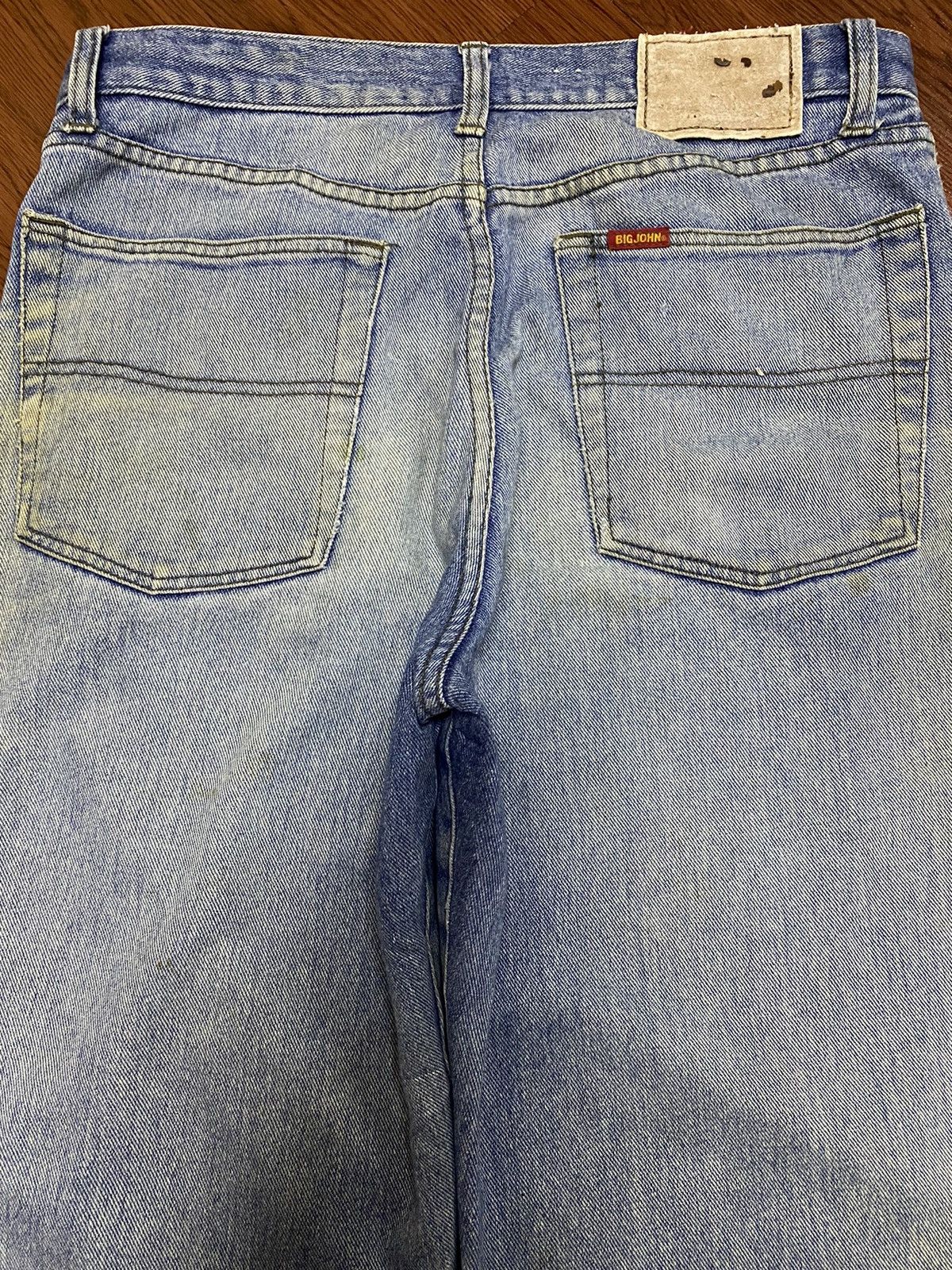 Big John Vintage Bigjohn Mud Wash Baggy Jeans Size US 32 / EU 48 - 4 Thumbnail