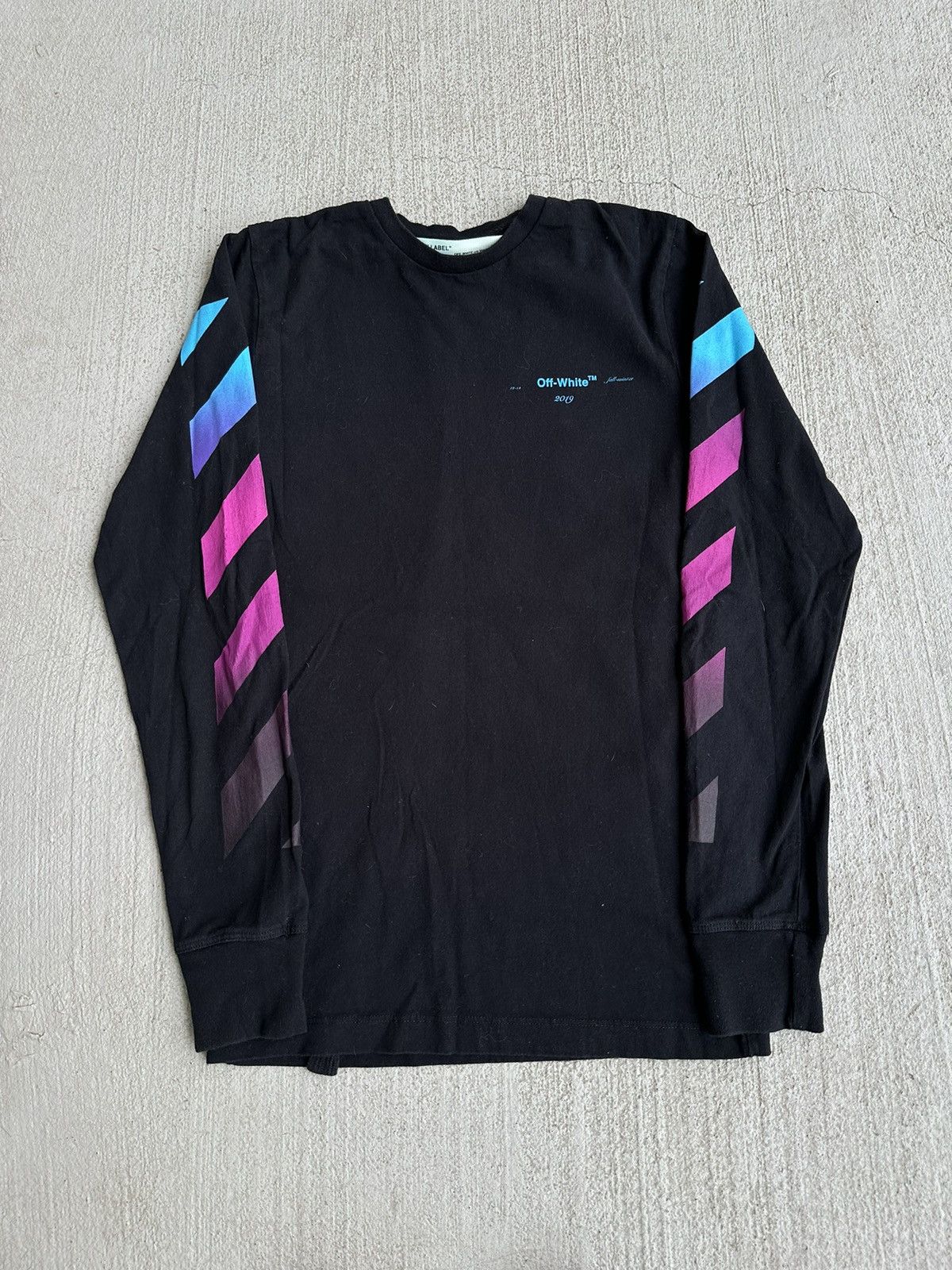 Other Off-white Gradient Arrows Long Sleeve Shirt Size US XXS / EU 40 - 3 Thumbnail