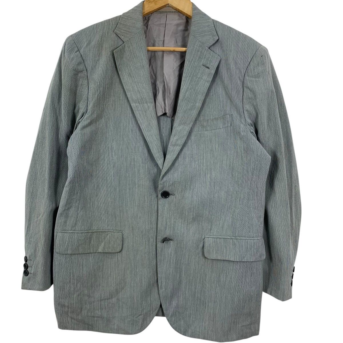 Kansai Yamamoto Vintage KANSAI YAMAMOTO JAPAN 2 Button Blazer Coat Formal Size M / US 6-8 / IT 42-44 - 6 Thumbnail