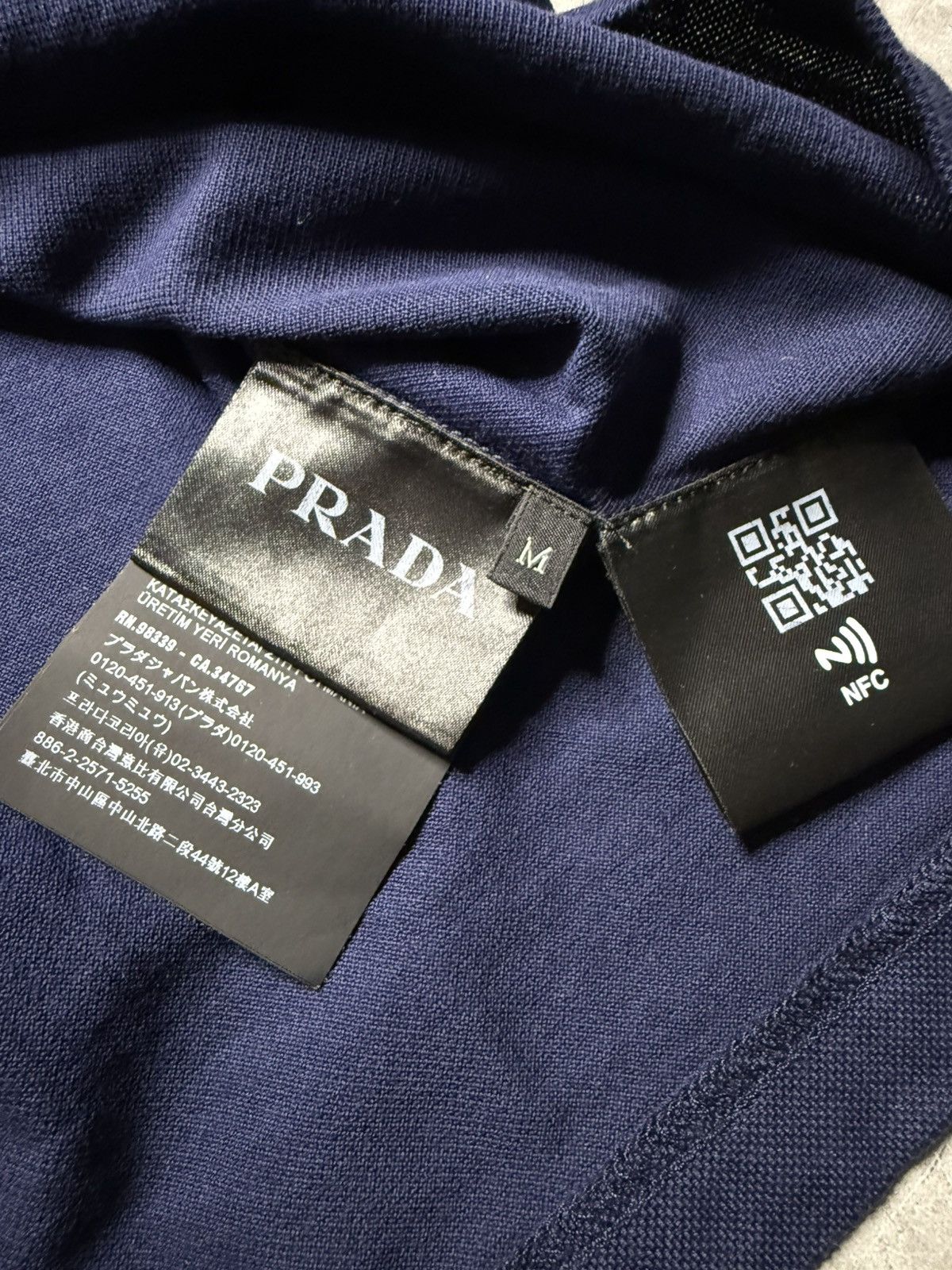 Prada Prada S/S 21 Pique Polo Shirt Size US M / EU 48-50 / 2 - 5 Thumbnail