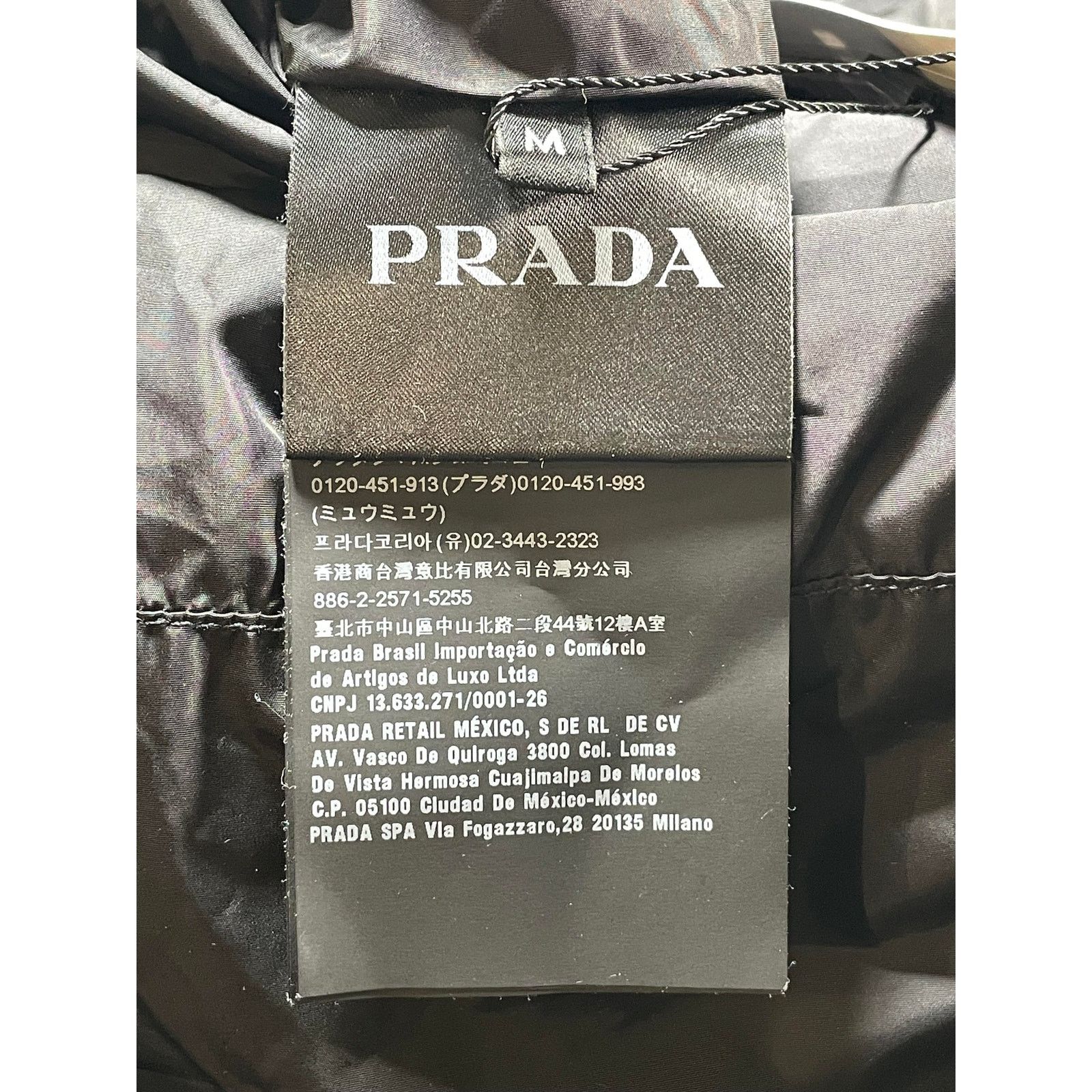 Prada Prada Beatbox Multi Logo Reversible Nylon Jacket Size US M / EU 48-50 / 2 - 6 Thumbnail