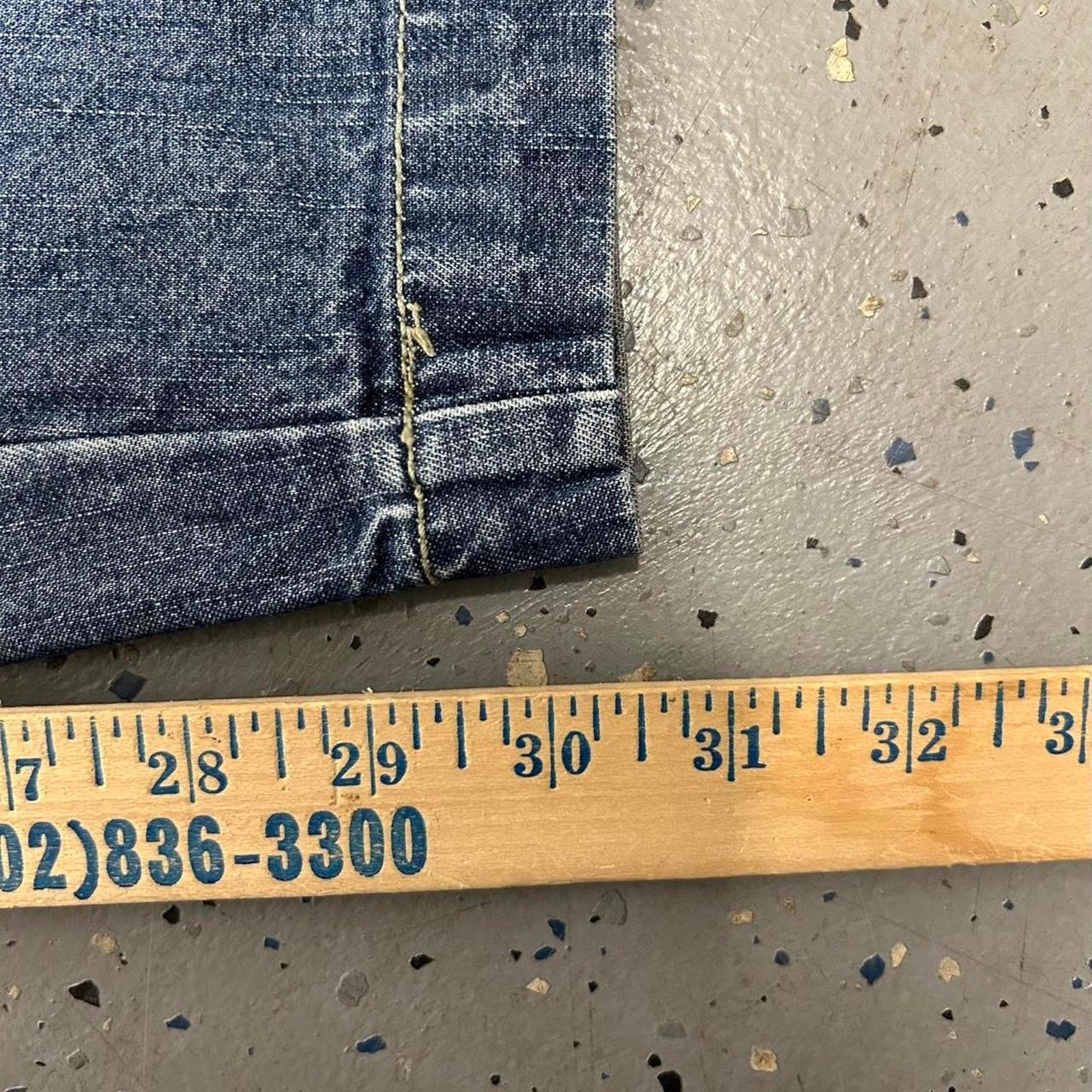 Other Y2K Baggy Dark blue denim jeans with a faded Size US 38 / EU 54 - 6 Thumbnail