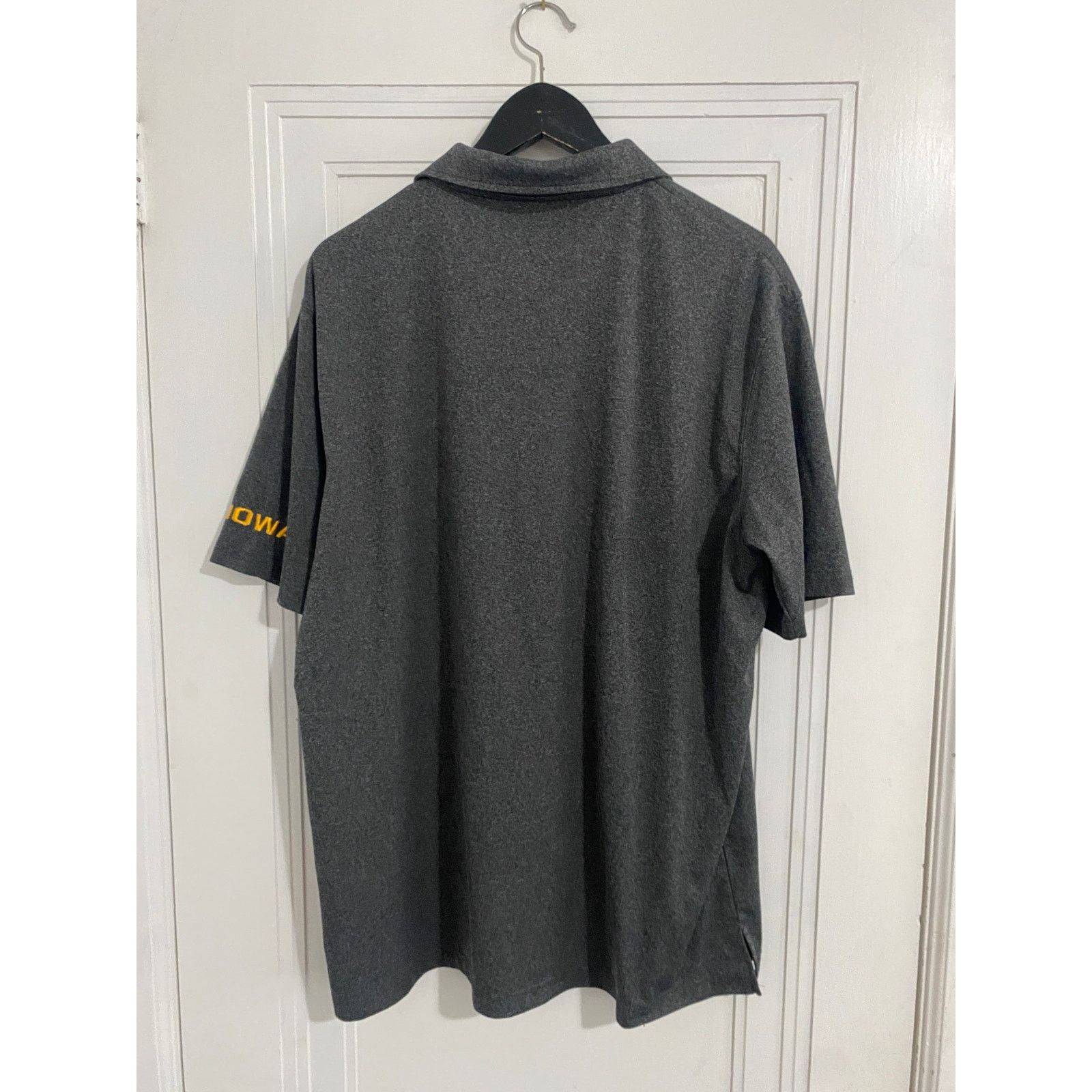 Colosseum Athletics Iowa Hawkeyes Gray Golf Polo Shirt Size XL Size US XL / EU 56 / 4 - 5 Thumbnail