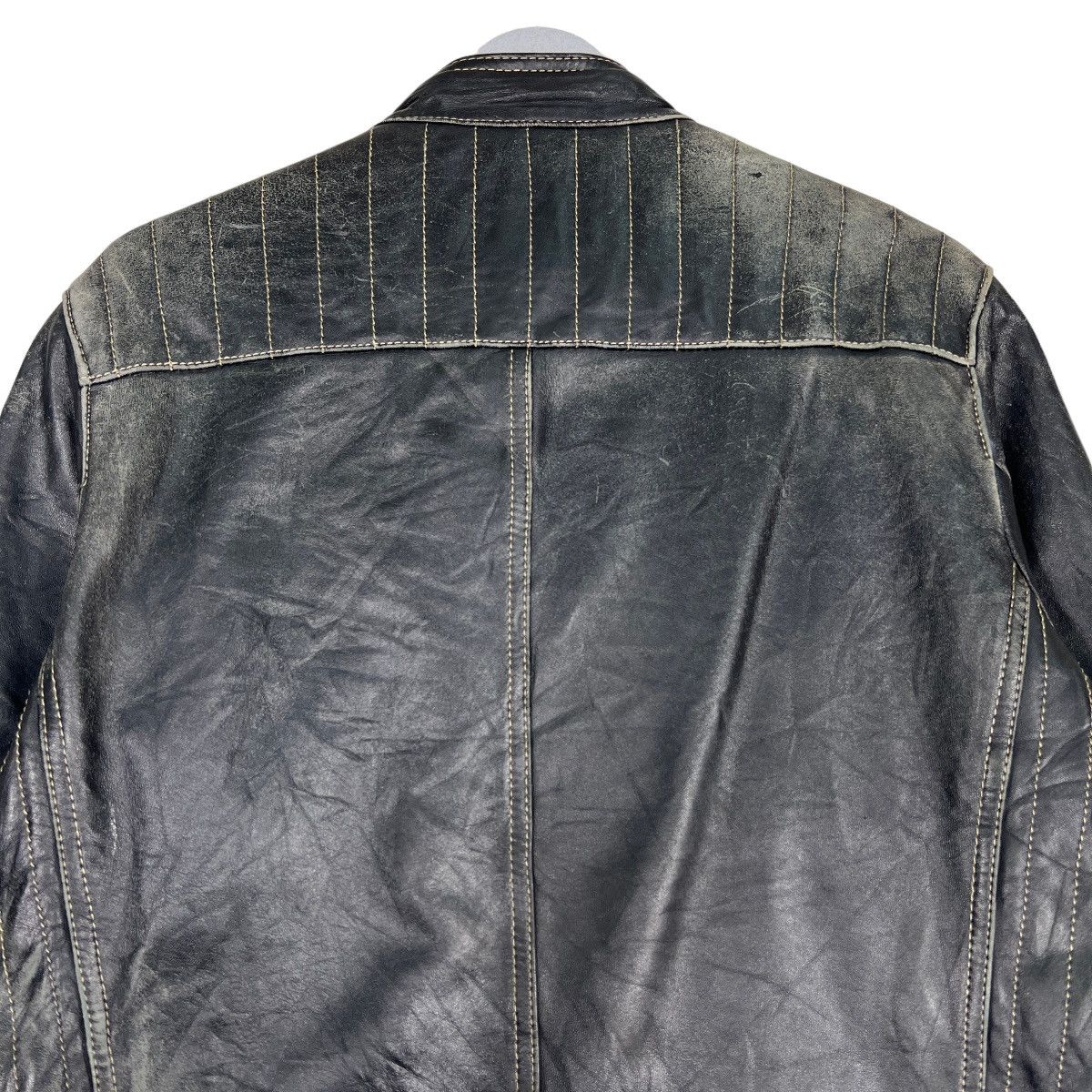 14th Addiction 🔥 G STAGE LEATHER RIDER MOTO JACKET Size US L / EU 52-54 / 3 - 9 Thumbnail