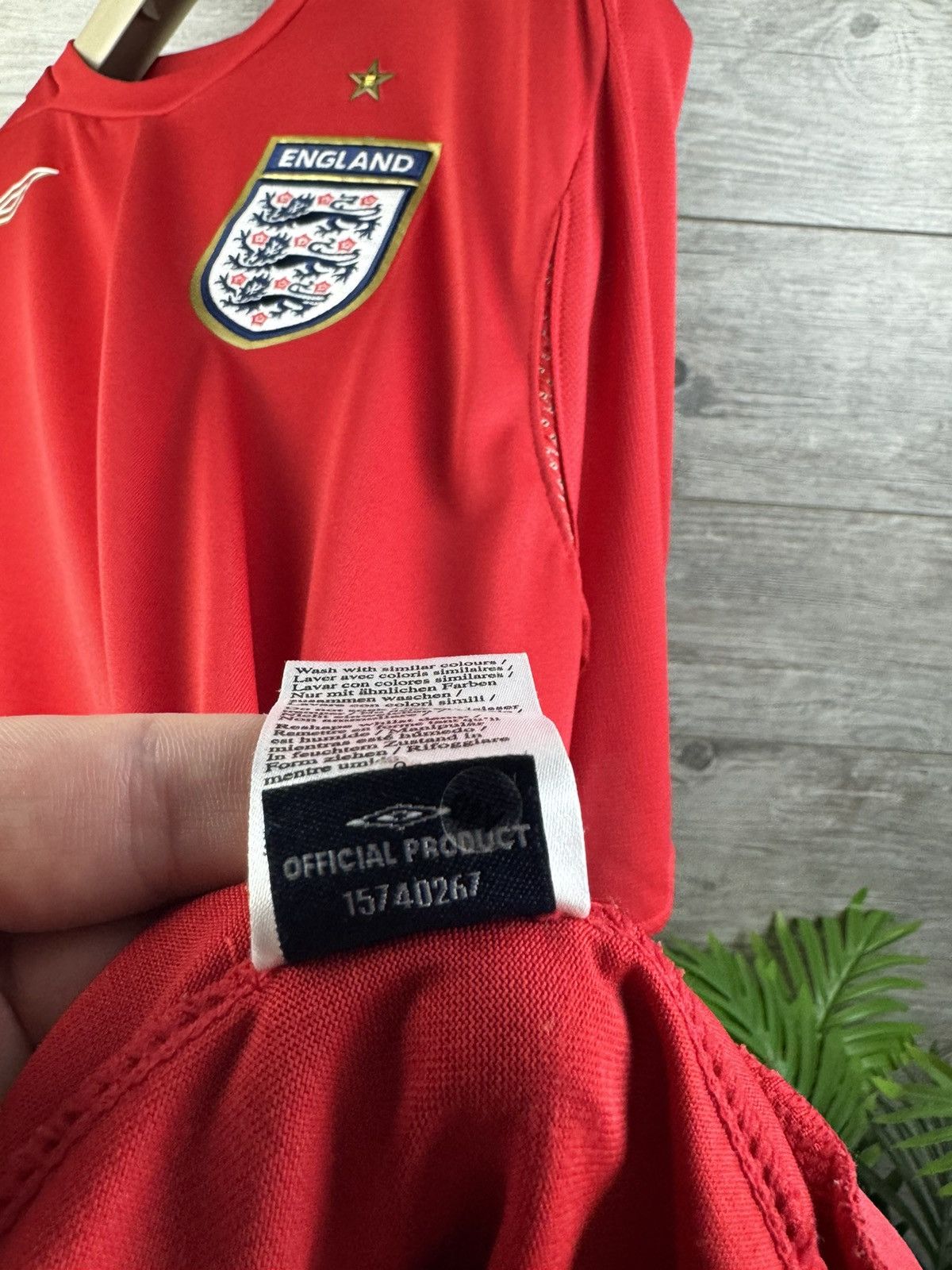 Umbro England 2006 2008 Umbro Football Shirt Size XL Jersey Size US XL / EU 56 / 4 - 12 Thumbnail