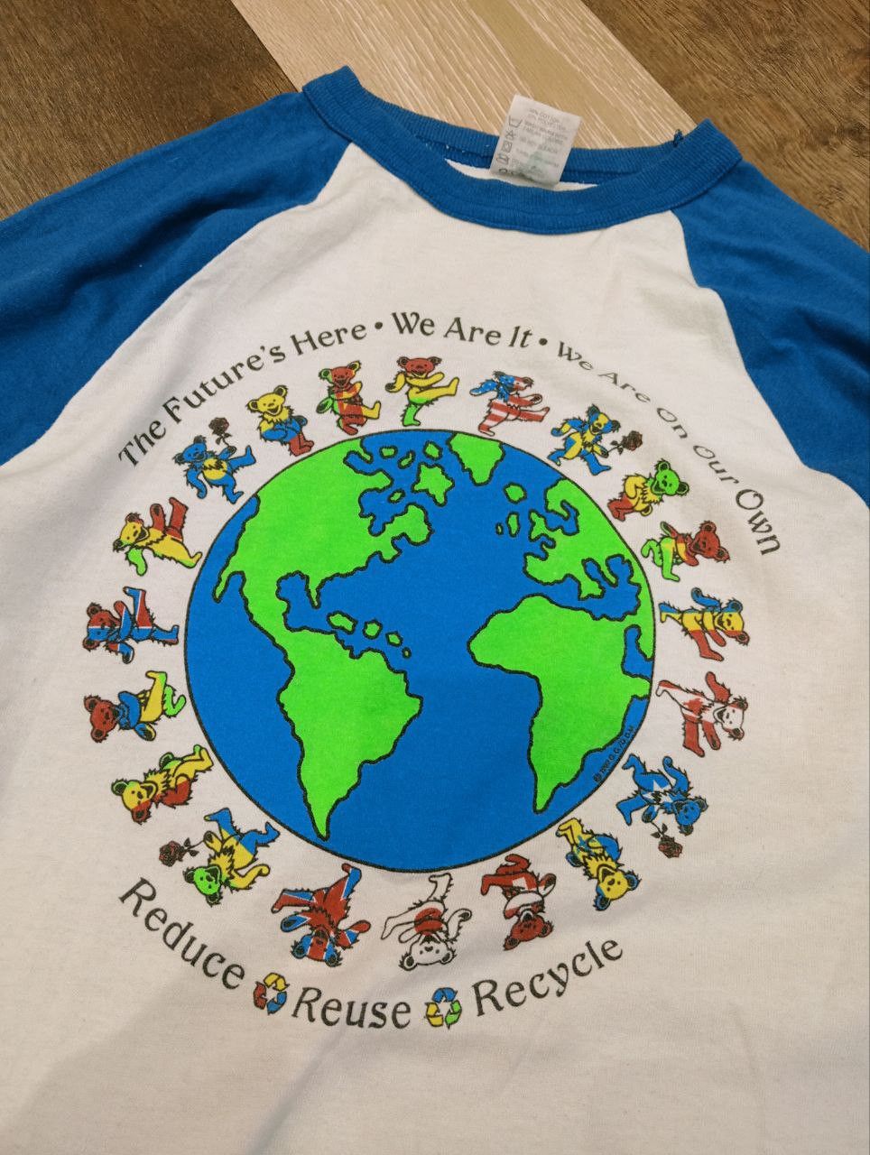 Band Tees VINTAGE GRATEFUL DEAD RAGLAN TSHIRT Size US M / EU 48-50 / 2 - 4 Thumbnail