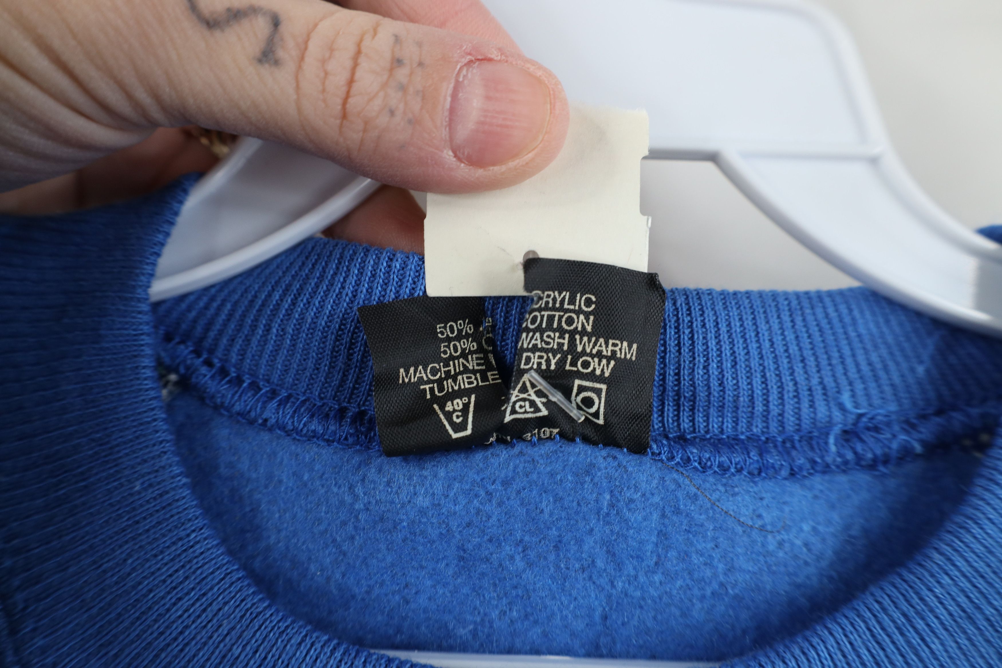 Vintage Deadstock Vintage 70s Streetwear Crewneck Sweatshirt USA Size L / US 10 / IT 46 - 9 Thumbnail