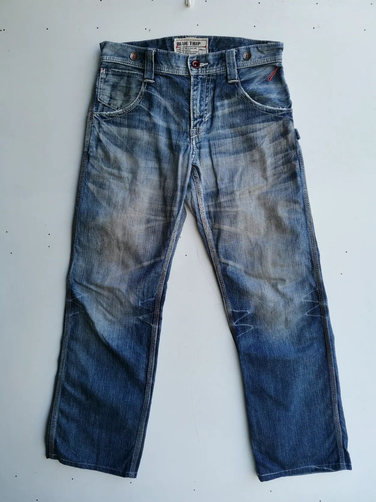Edwin Rare!!! Edwin Blue Trip Tactical Cargo Multipocket Pants Size US 32 / EU 48 - 1 Thumbnail
