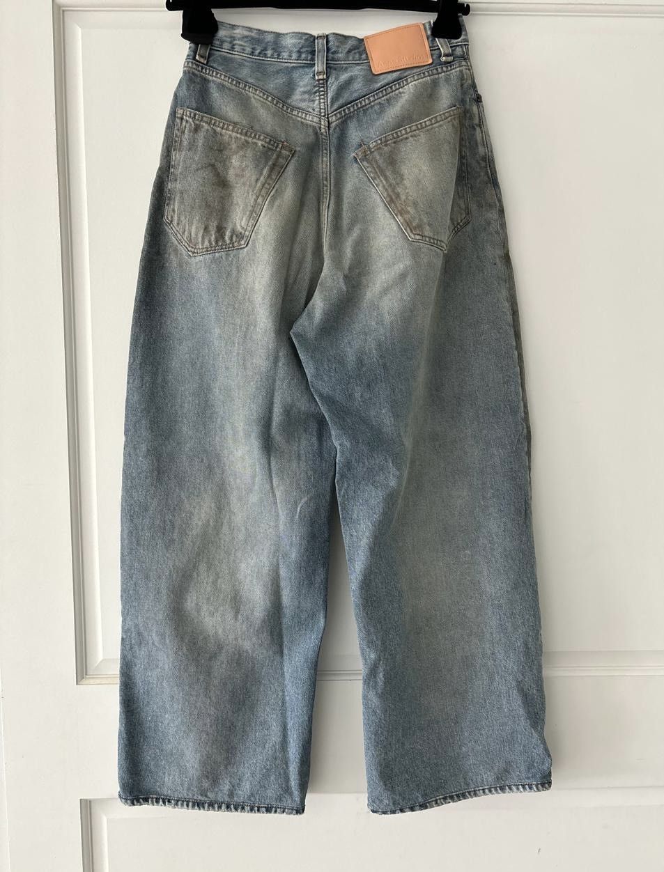 Acne Studios Acne Studios Dirty Wash Baggy Denim Pants Size US 26 / EU 42 - 2 Thumbnail