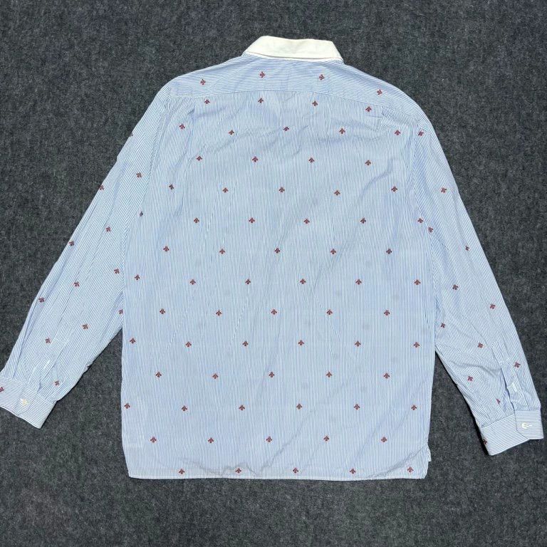 Gucci Gucci Size OS Bee pattern long-sleeved shirt size OS 2501-N Size US XS / EU 42 / 0 - 2 Thumbnail