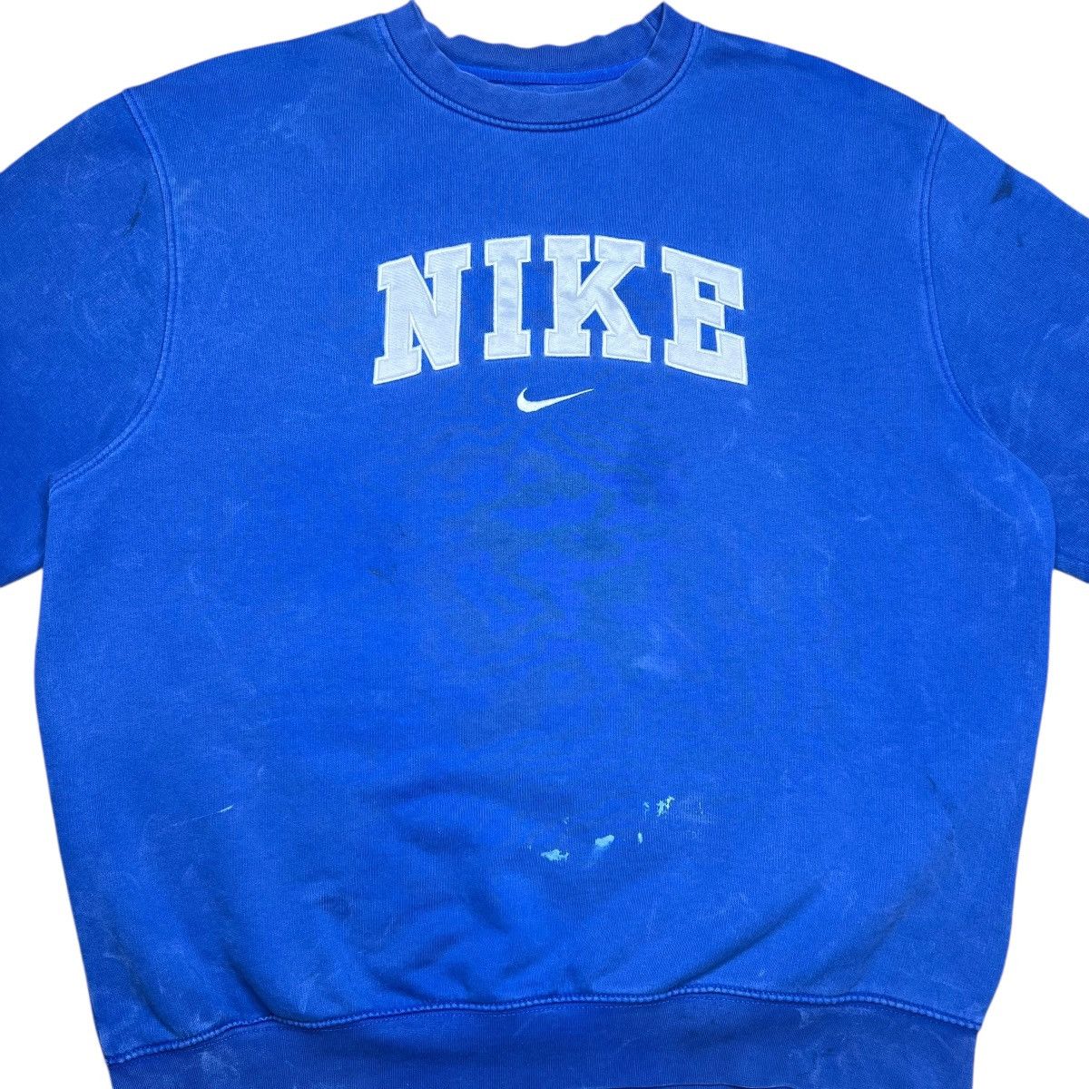 Nike Vintage 2000s Nike Swoosh Spell Out Embroidered Sweatshirt Size US L / EU 52-54 / 3 - 4 Thumbnail