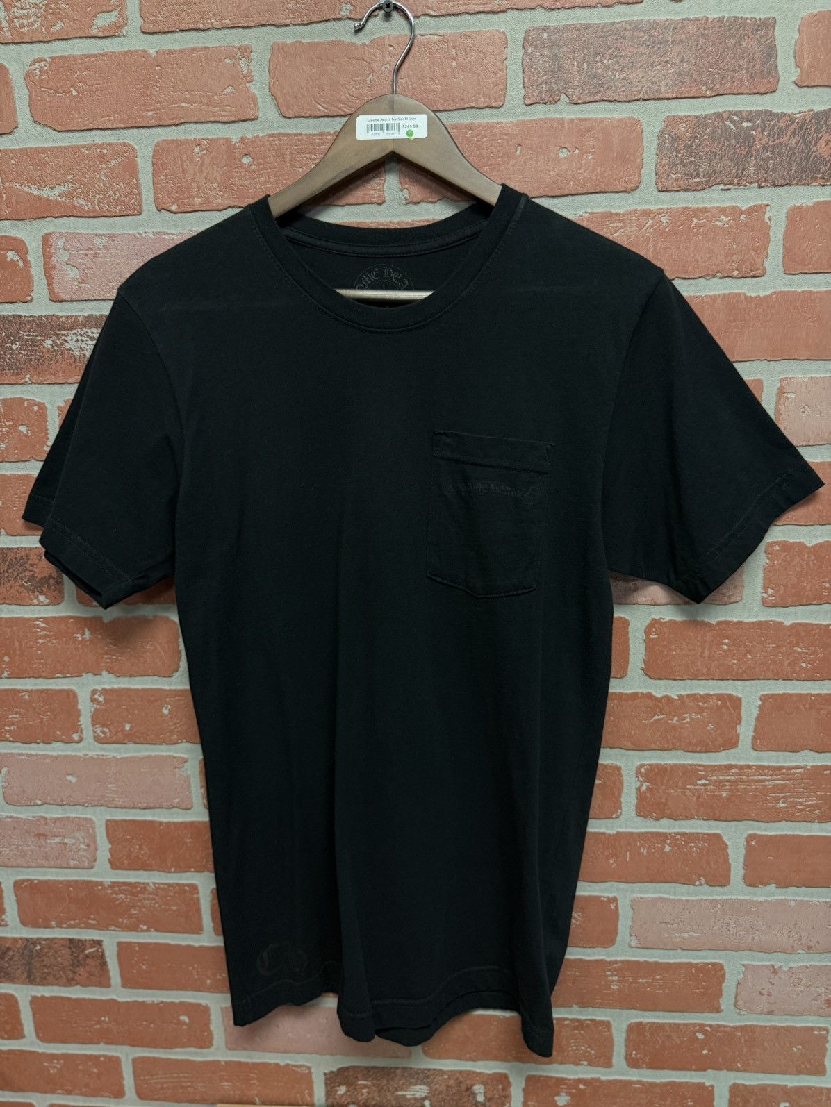 Chrome Hearts Black Dagger Tee Colorful Size M