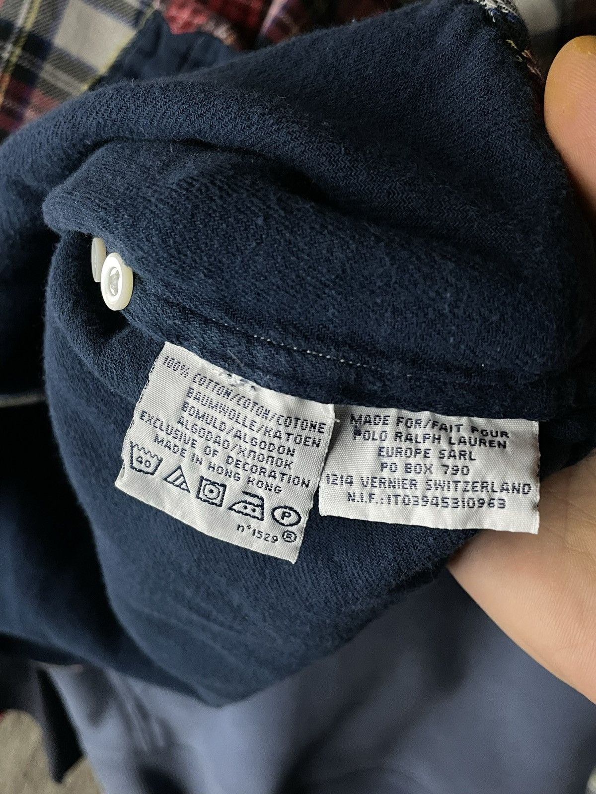 Flannel × Polo Ralph Lauren × Ralph Lauren Flannel Polo Ralph Lauren Vintage Retro Y2k 00s Mens Shirt Size US L / EU 52-54 / 3 - 10 Thumbnail