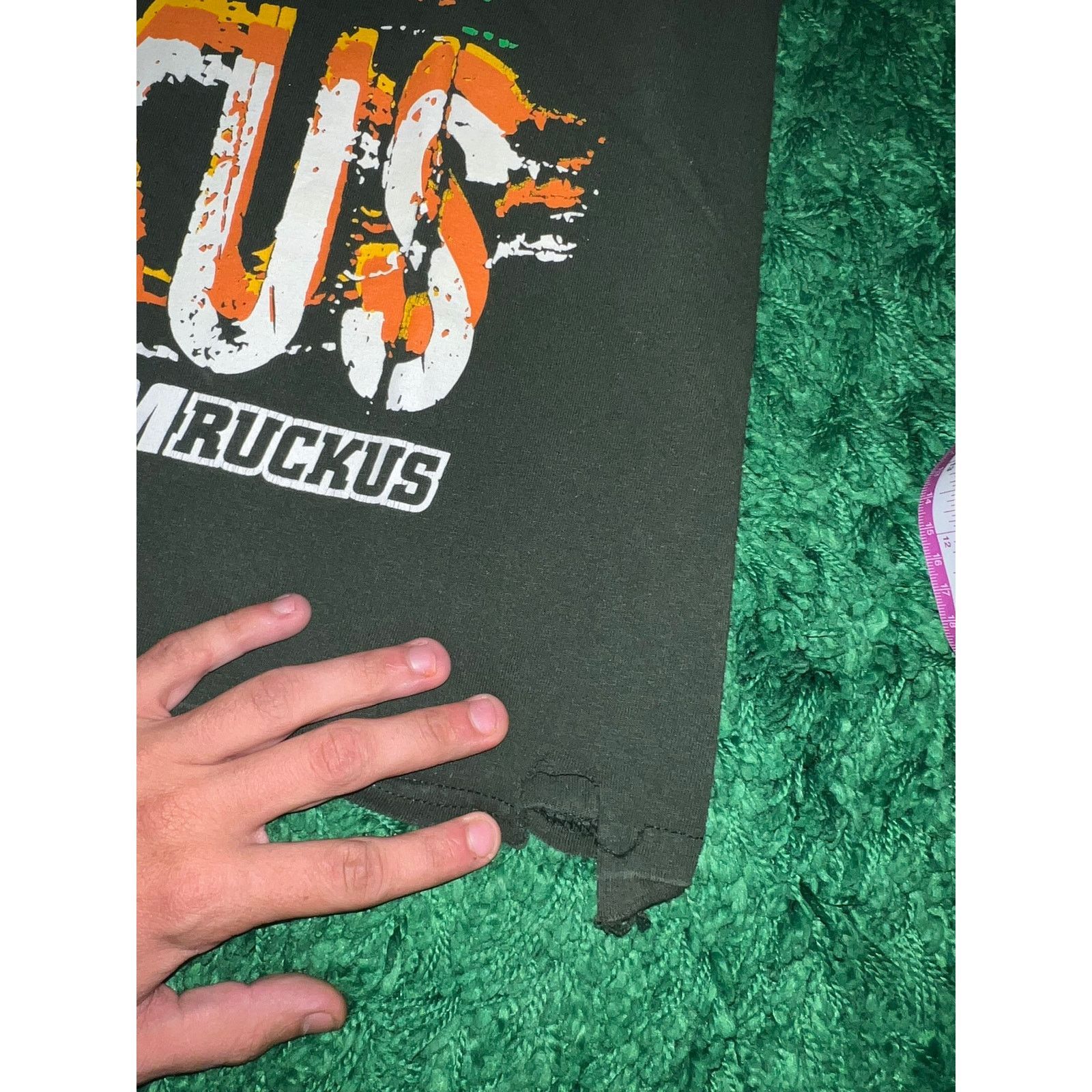 Gildan Vintage CSU Shirt Bring On The Ruckus College Tee M Medium Size US M / EU 48-50 / 2 - 9 Thumbnail