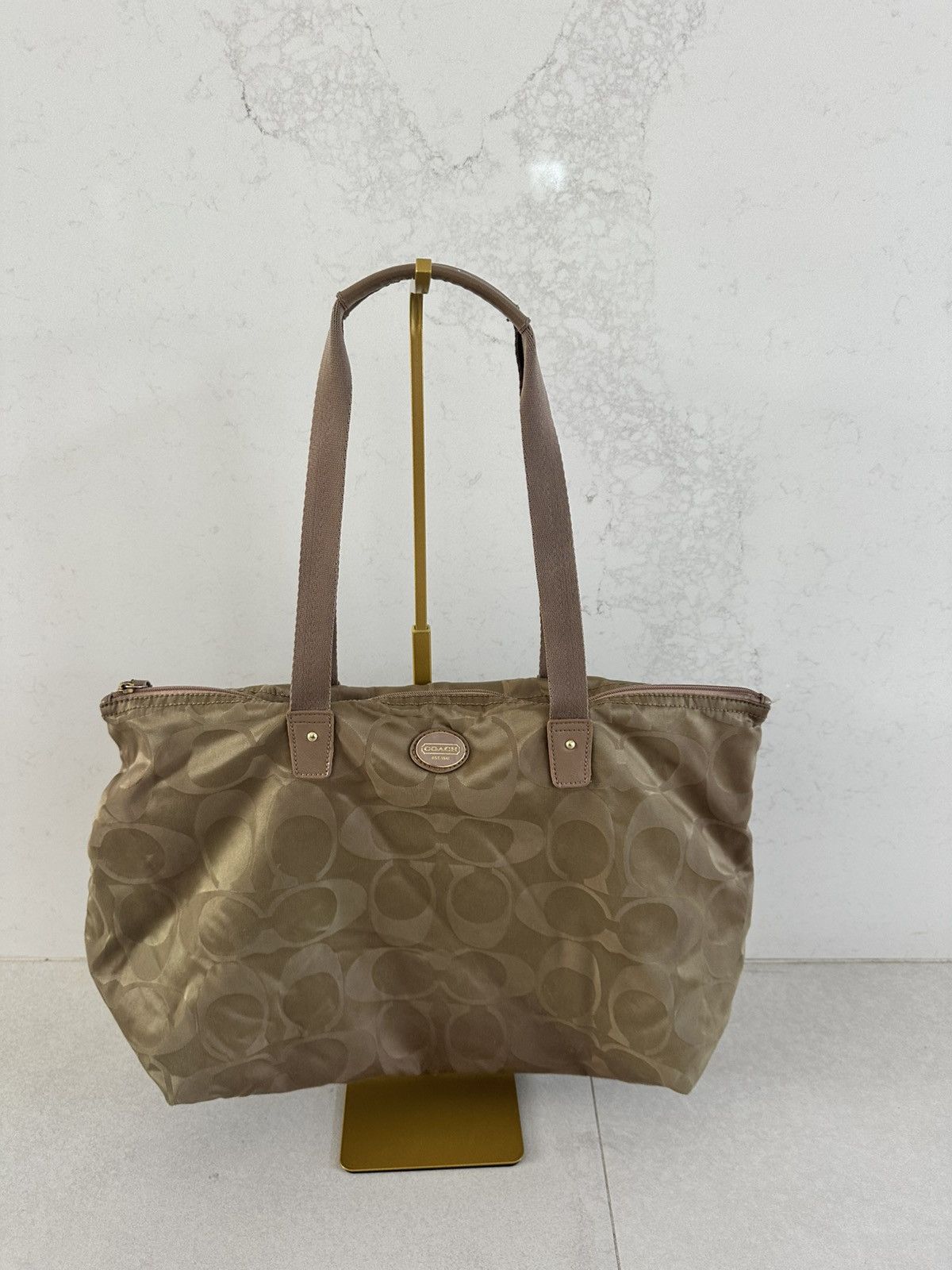 Coach Coach Getaway Signature Nylon Weekender Tote Bag Pouch Set Size ONE SIZE - 7 Thumbnail