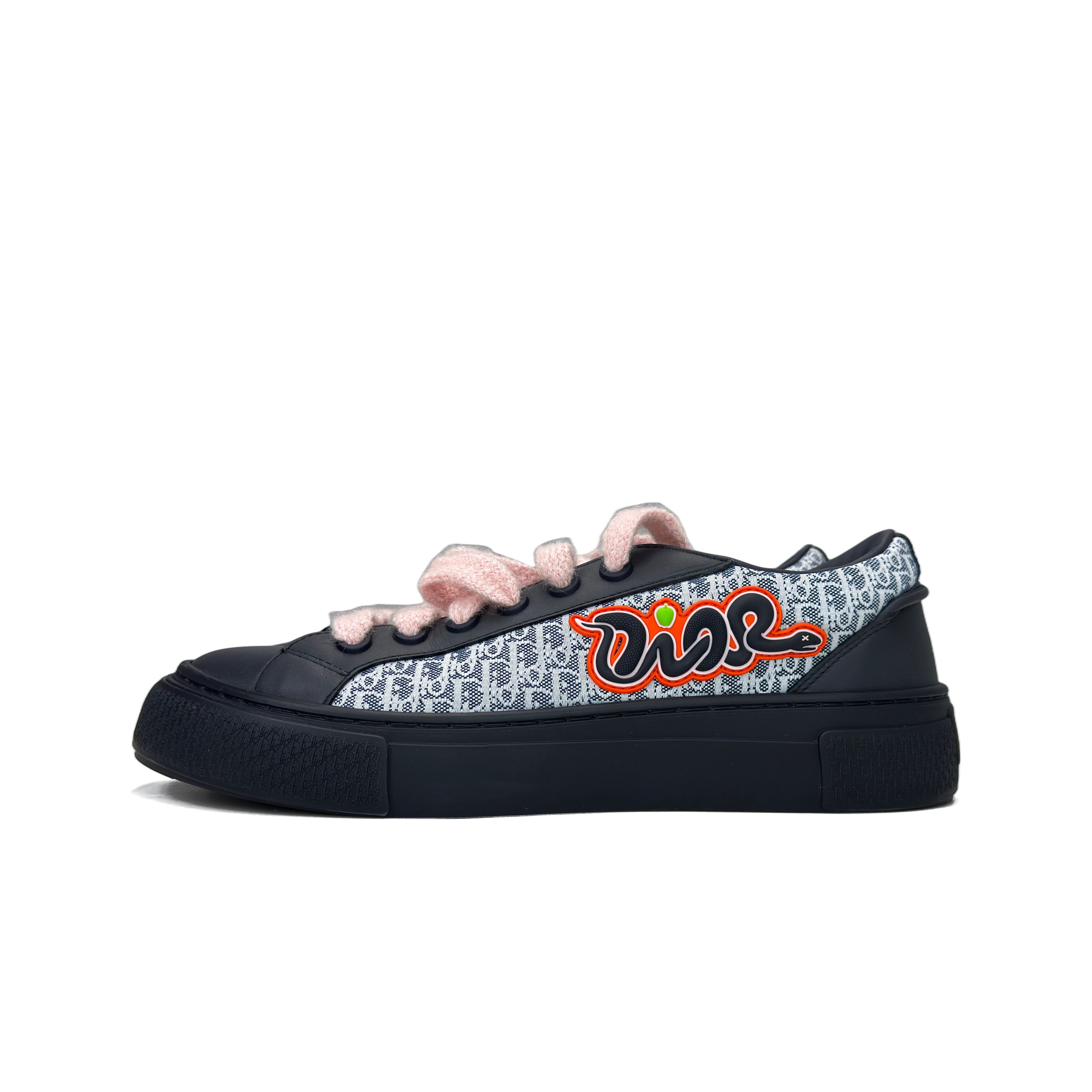 Dior Dior x KAWS B33 Oblique Low-Top Sneakers Size 10 Size US 10 / EU 43 - 1 Thumbnail