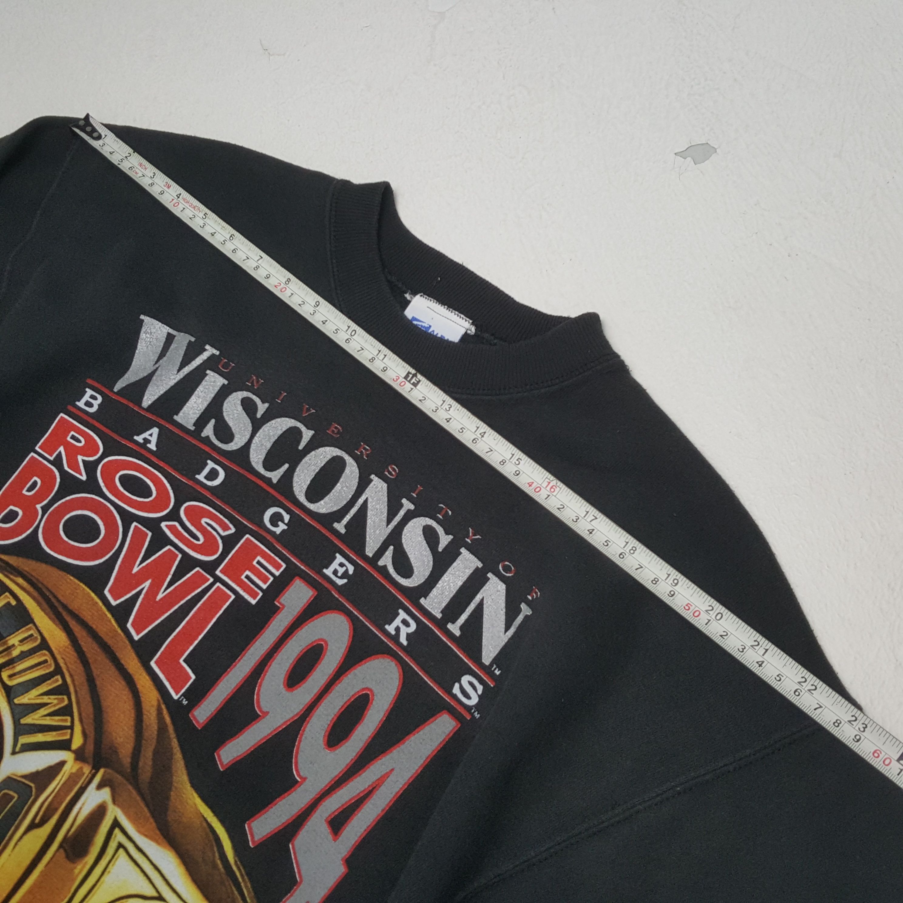 Salem Sportswear × Vintage UNIVERSITY OF WISCONSIN BADGERS Vintage Sweatshirt Size US M / EU 48-50 / 2 - 4 Thumbnail